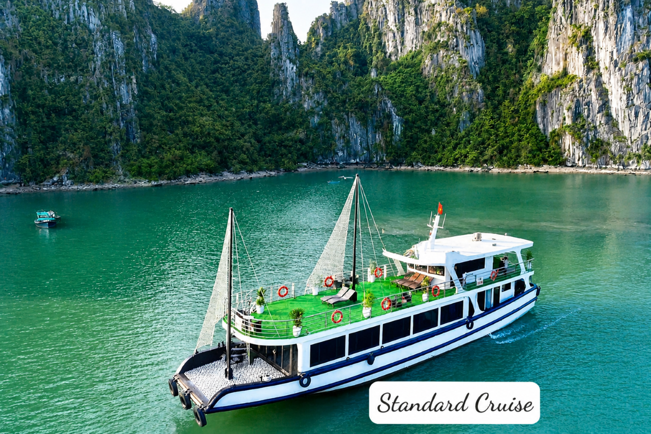 Ha Long Bay Day Trip from Hanoi: Luxury or Standard Cruise with Lunch