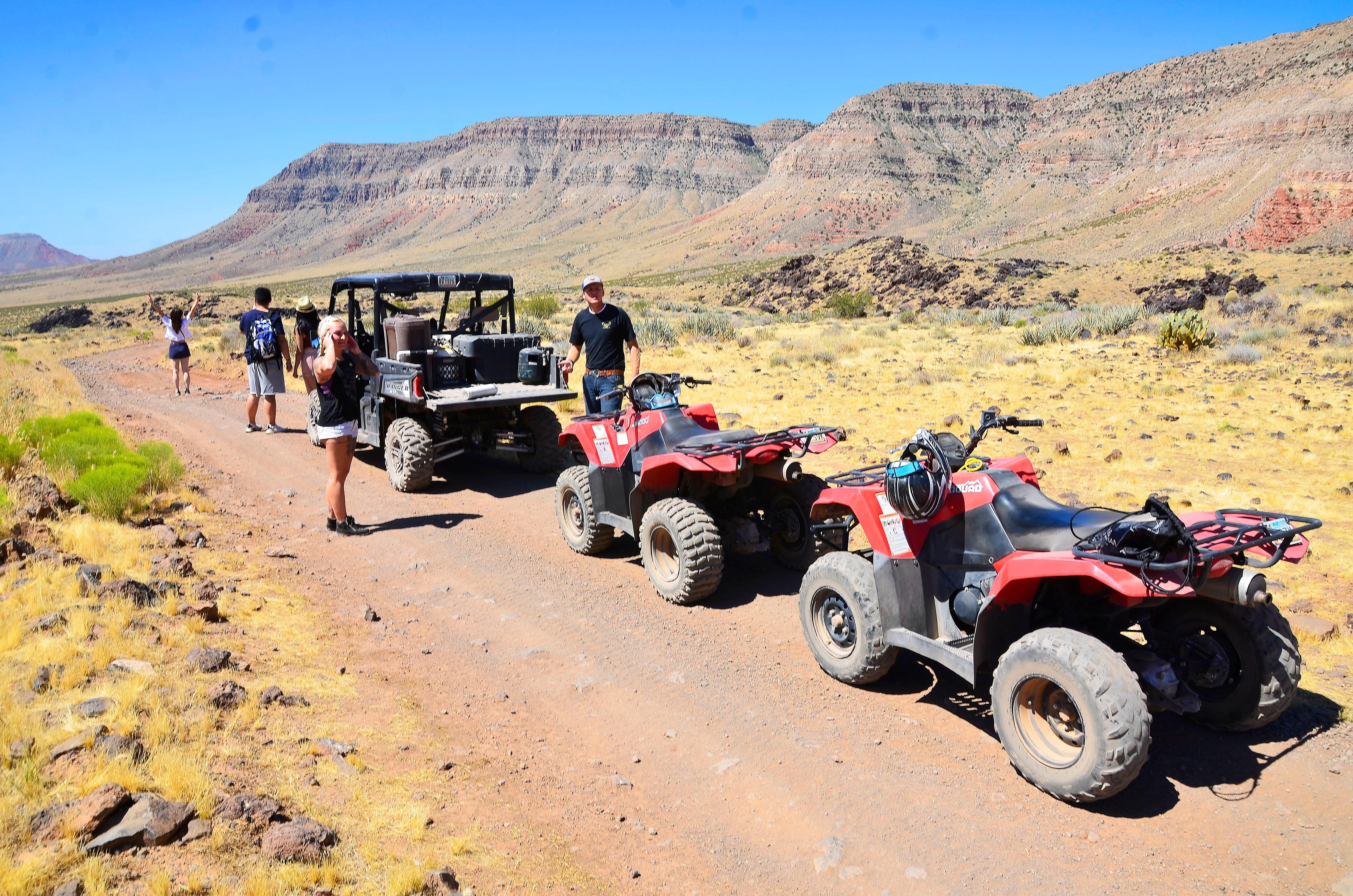 Las Vegas: Grand Canyon North ATV Tour with Scenic Flight