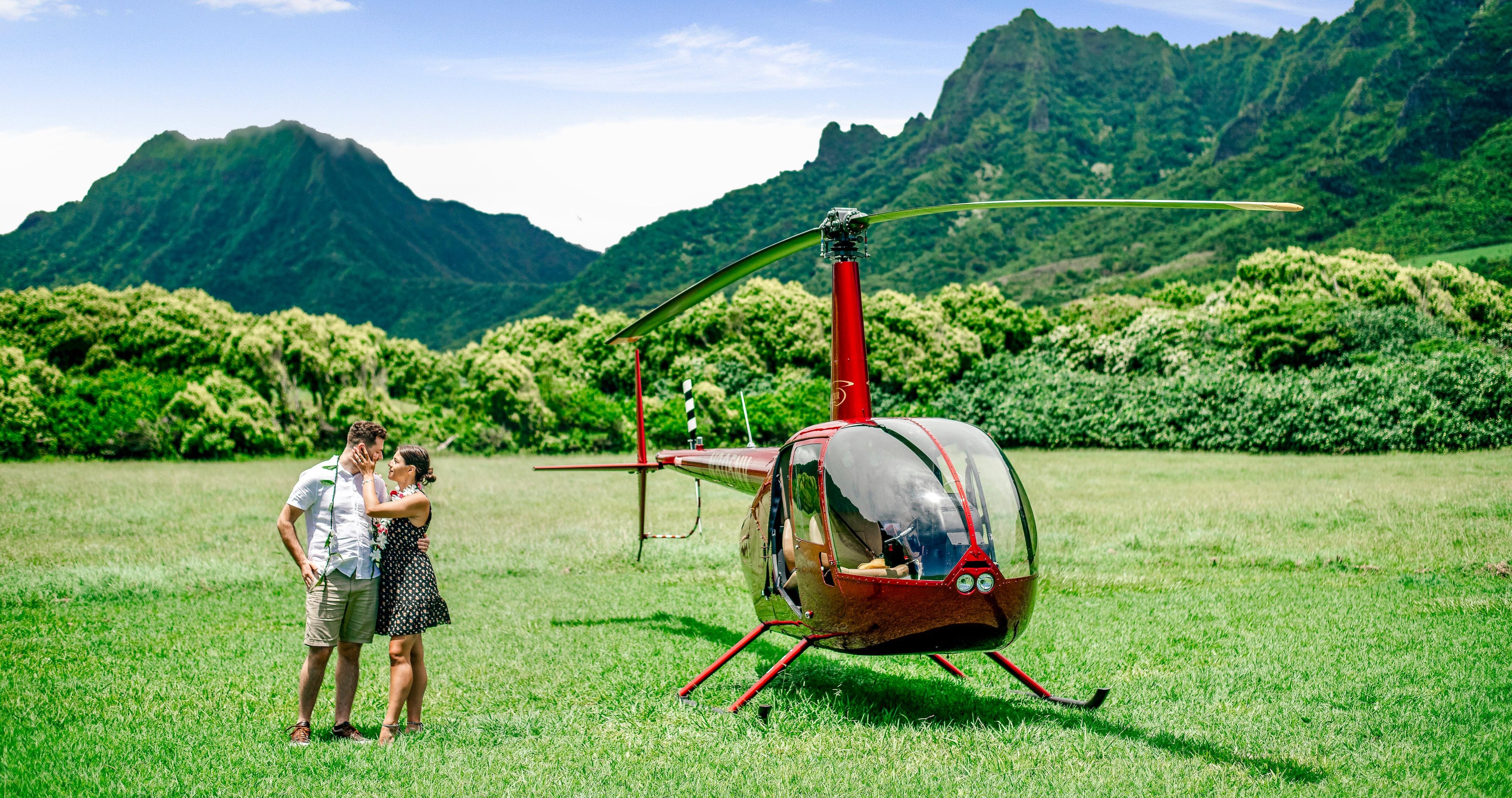Private Helicopter Romance Tour with Valley Landing