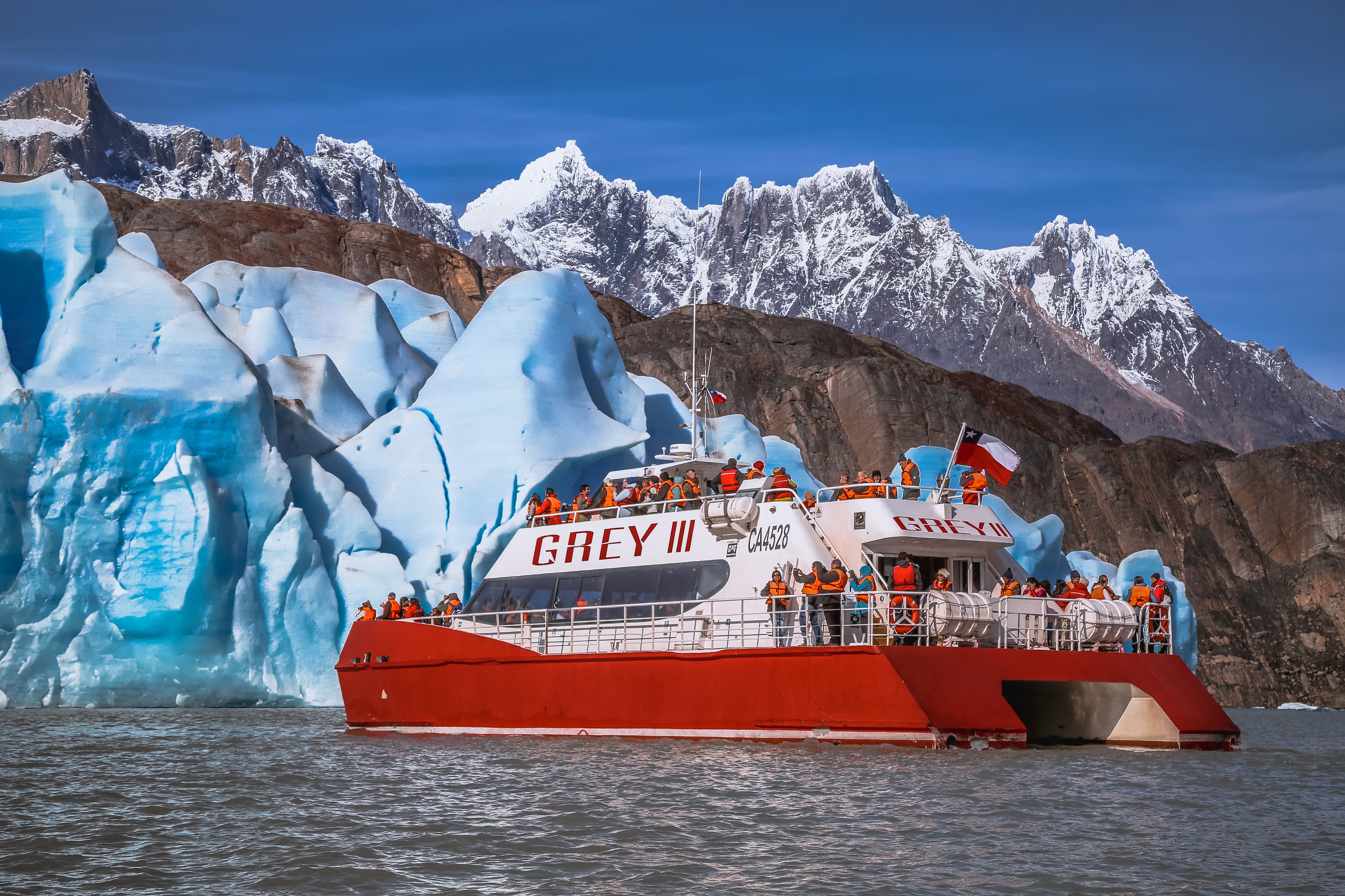 Grey Glacier Scenic Boat Expedition in Torres del Paine