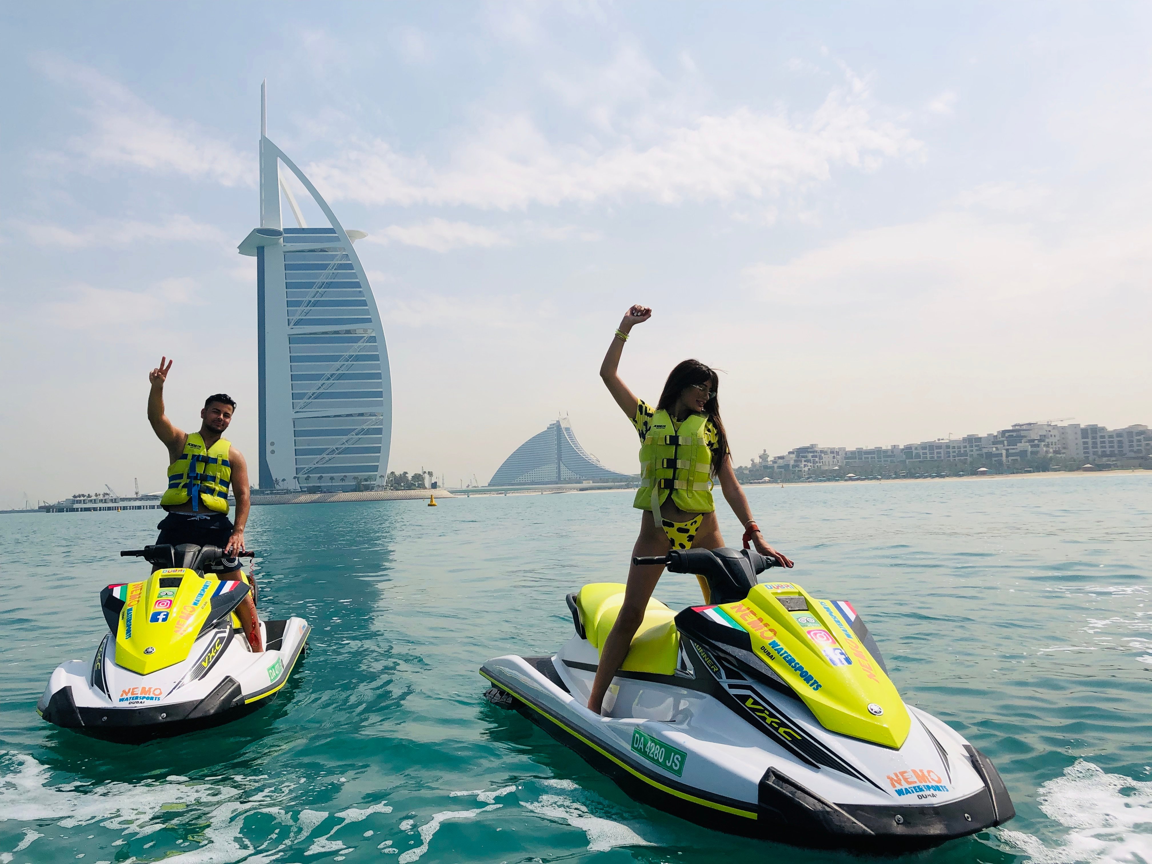 Dubai Jet Ski Adventure: Burj Al Arab & Jumeirah Beach