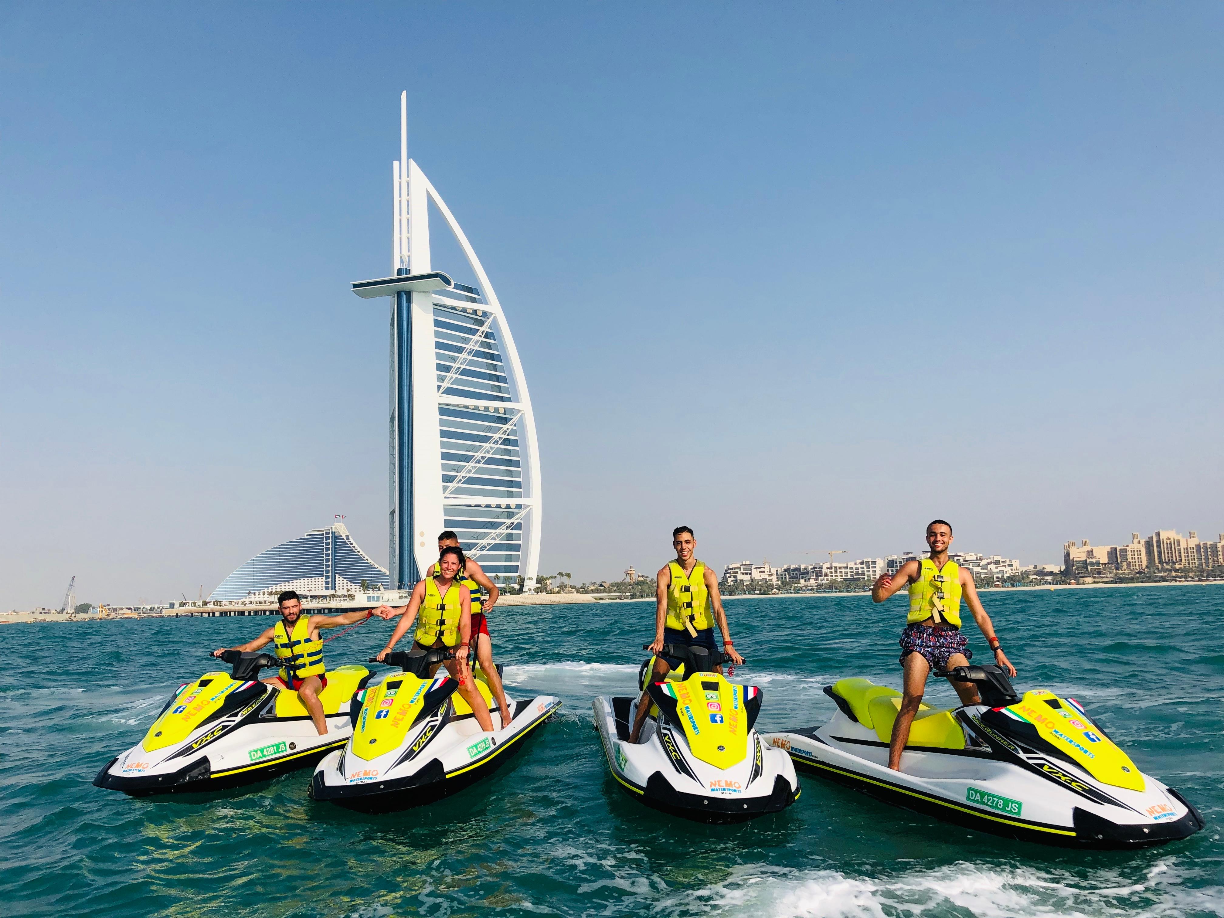 Dubai Jet Ski Tour: Palm Jumeirah, Atlantis & Burj Al Arab