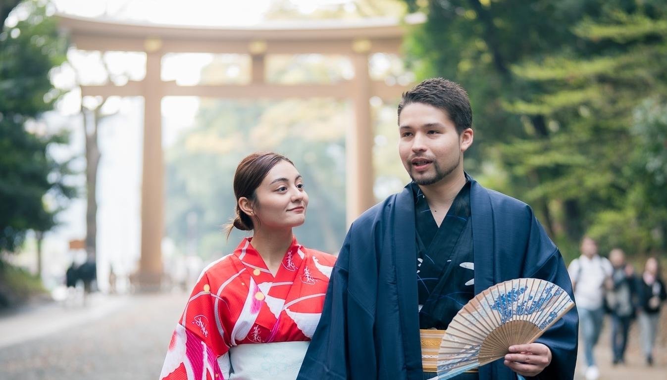 :Tokyo,Shibuya /Meiji Shrine tour in KIMONO/English-friendly
