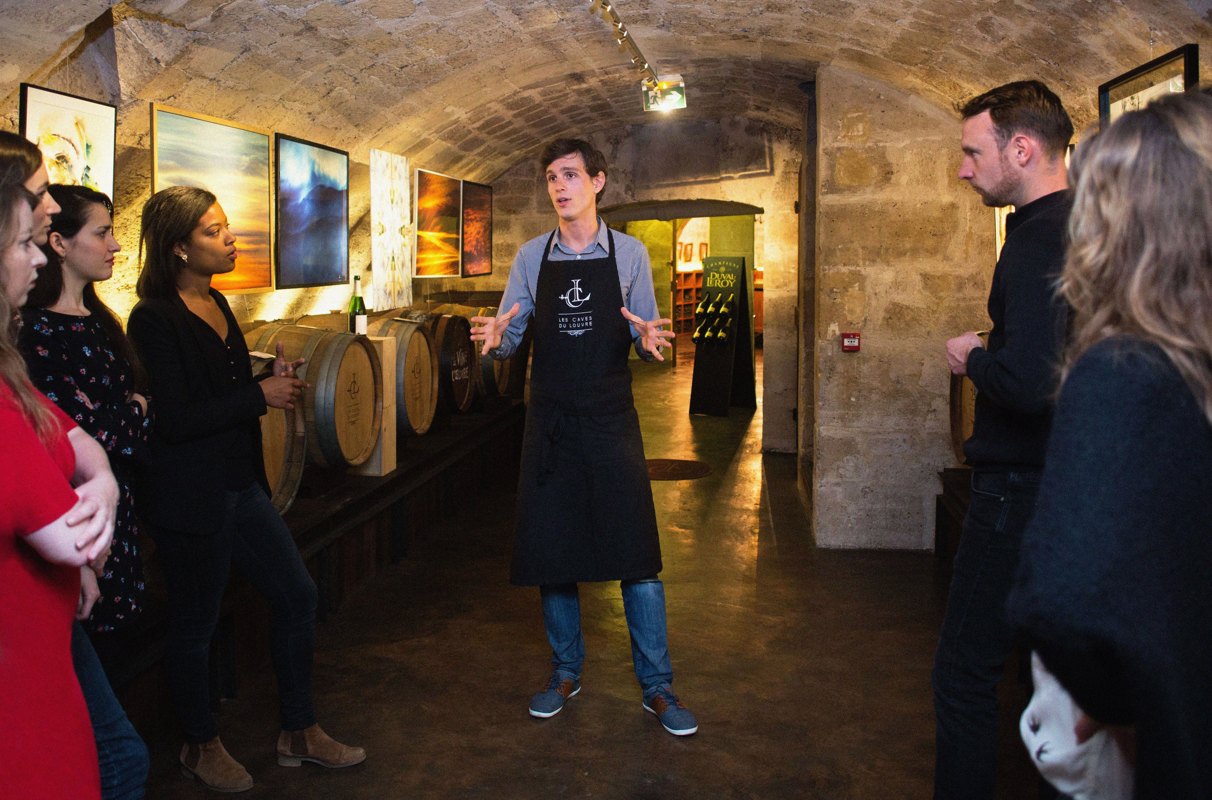 Les Caves du Louvre: Paris Wine Cellar Tour & Tasting