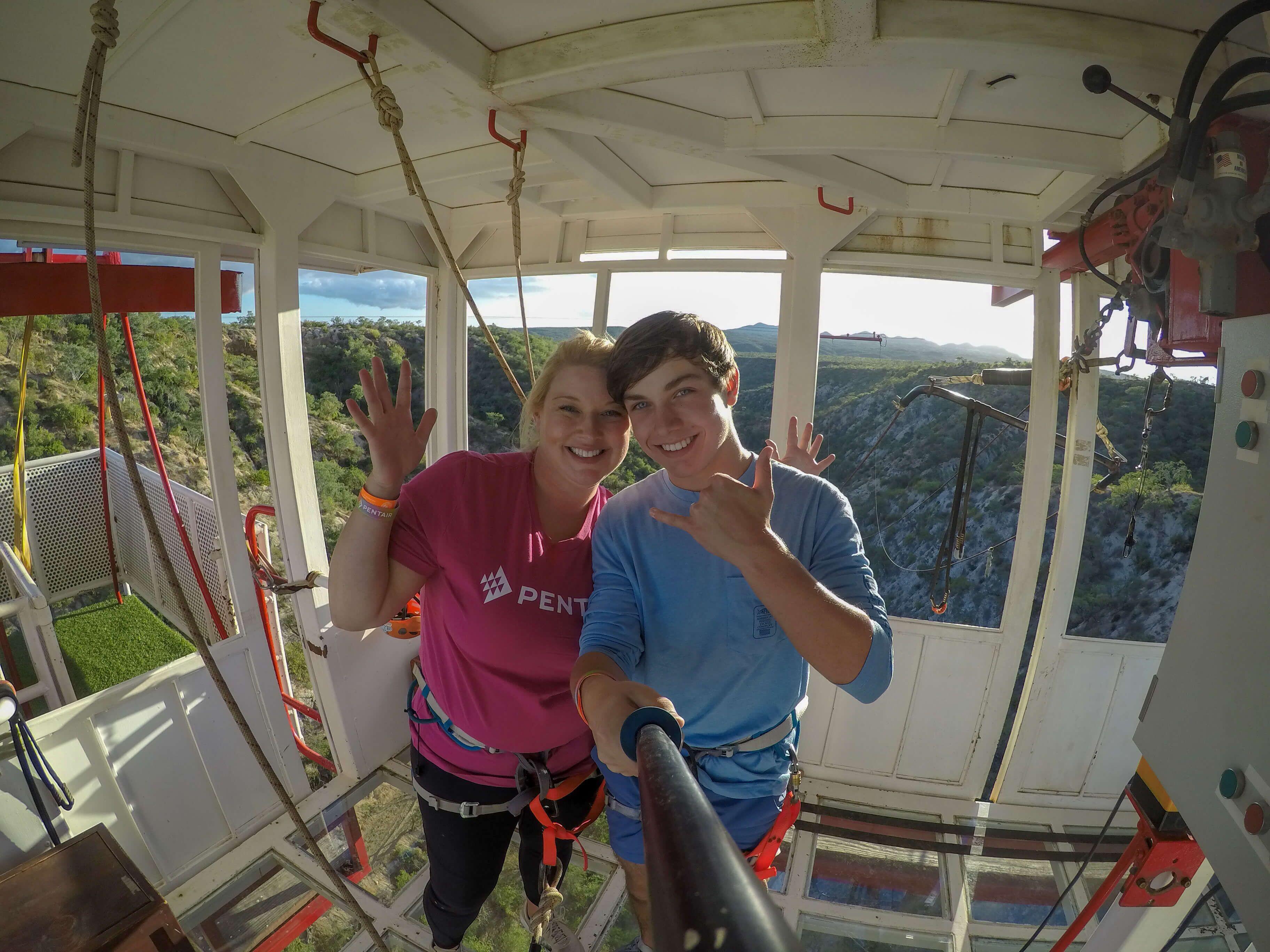 Los Cabos Bungee Jump from a Glass-Floor Gondola over El Tule Canyon