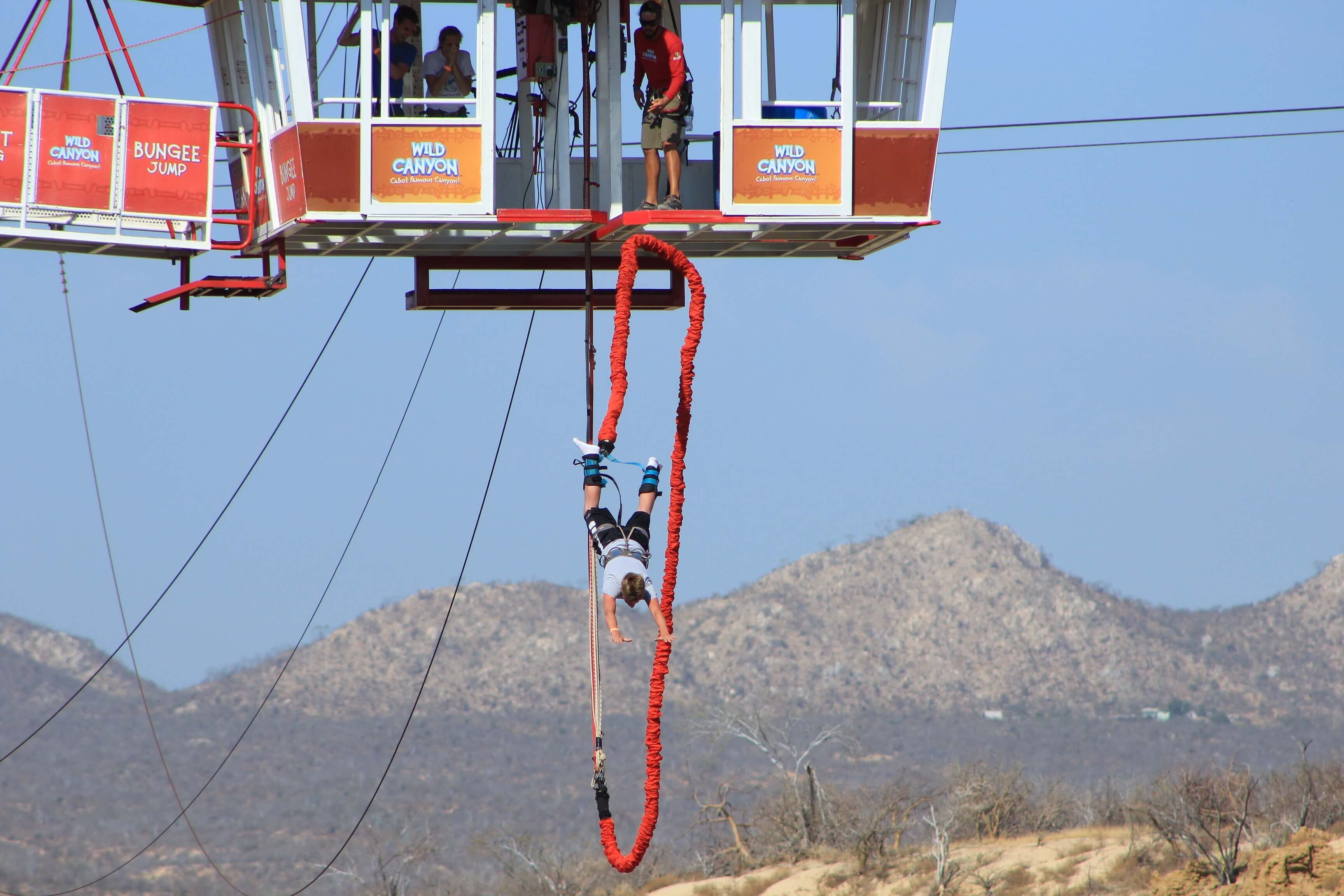 Los Cabos Bungee Jump from a Glass-Floor Gondola over El Tule Canyon