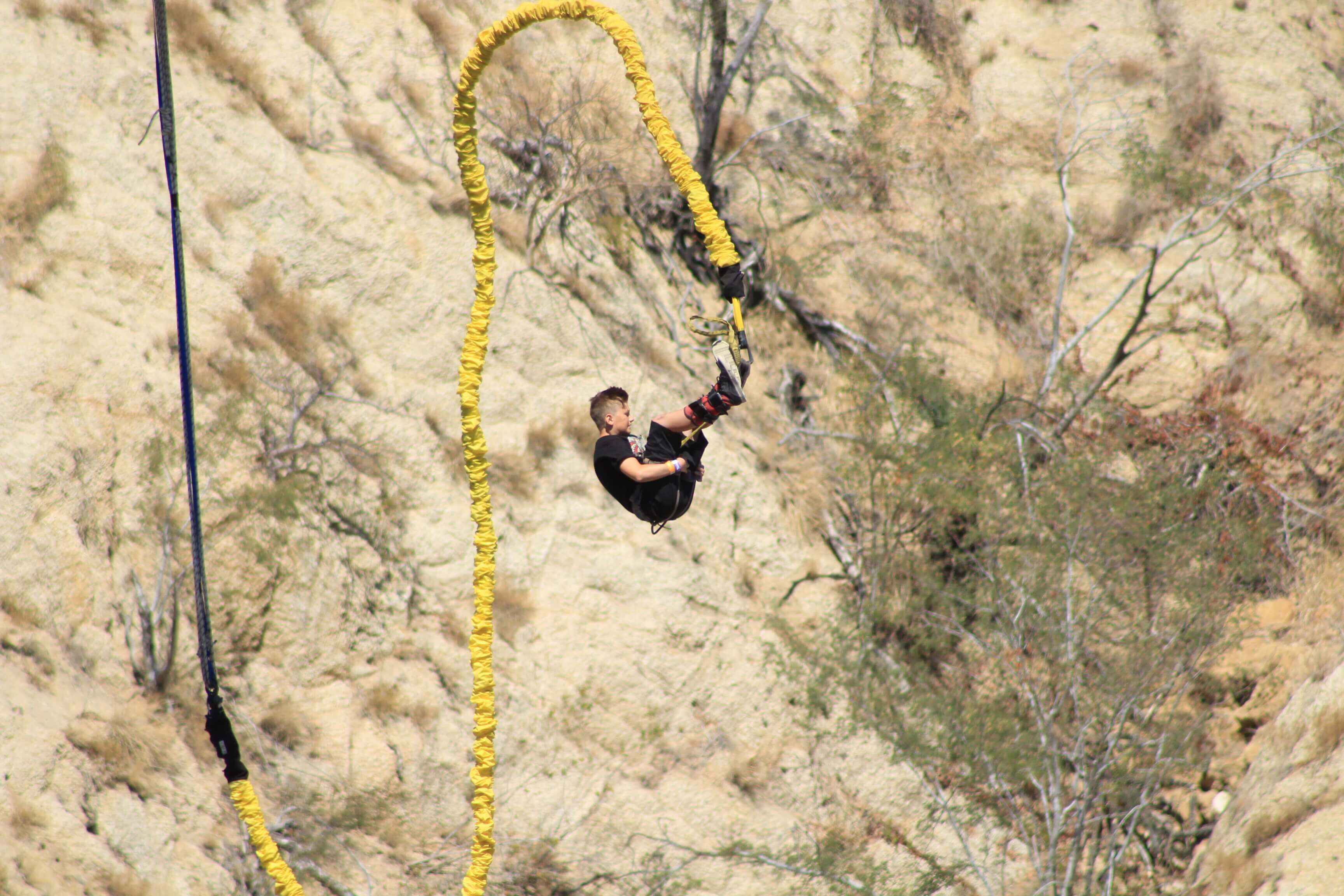 Los Cabos Bungee Jump from a Glass-Floor Gondola over El Tule Canyon