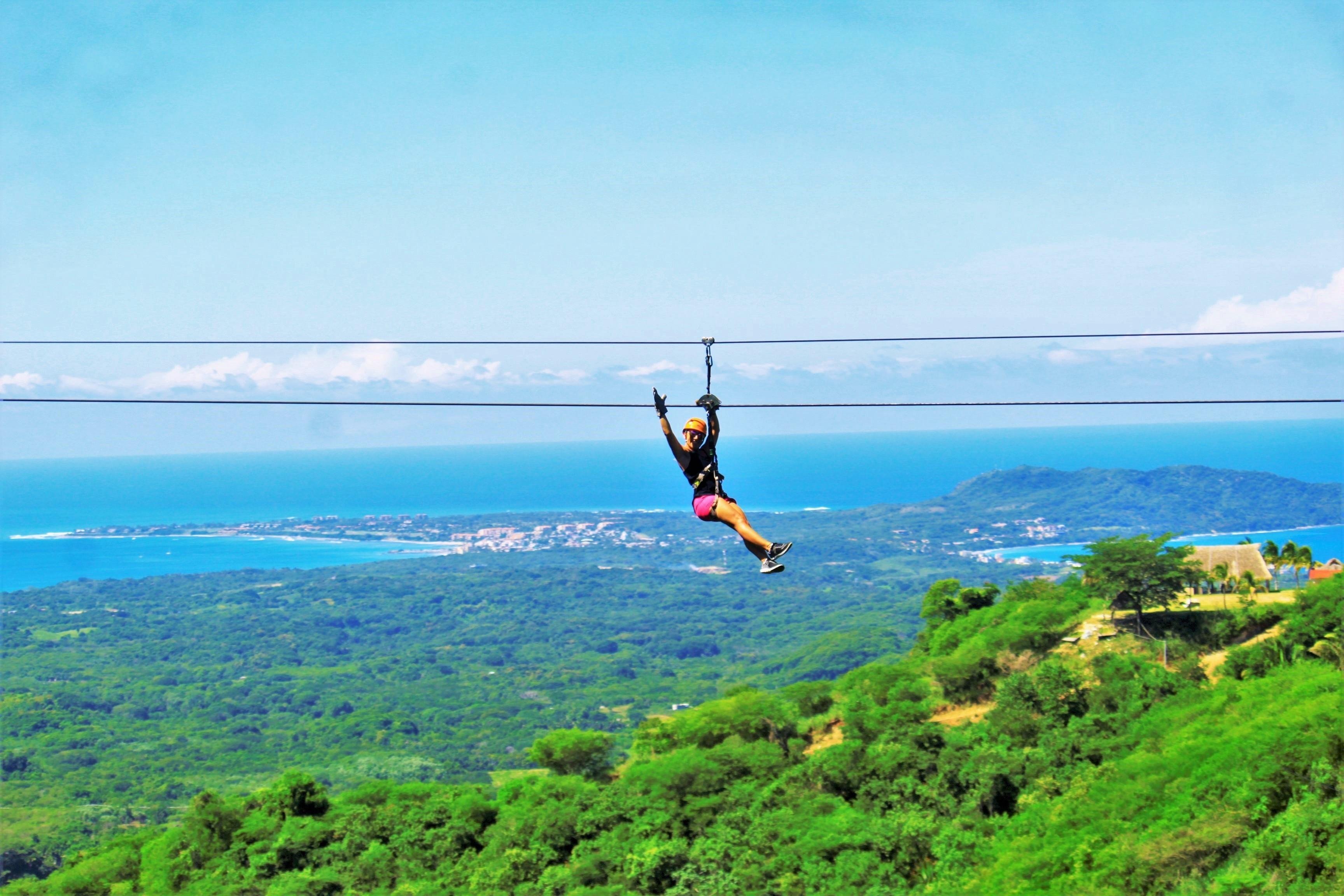 Zip Line Canopy Adventure with Ocean Views
