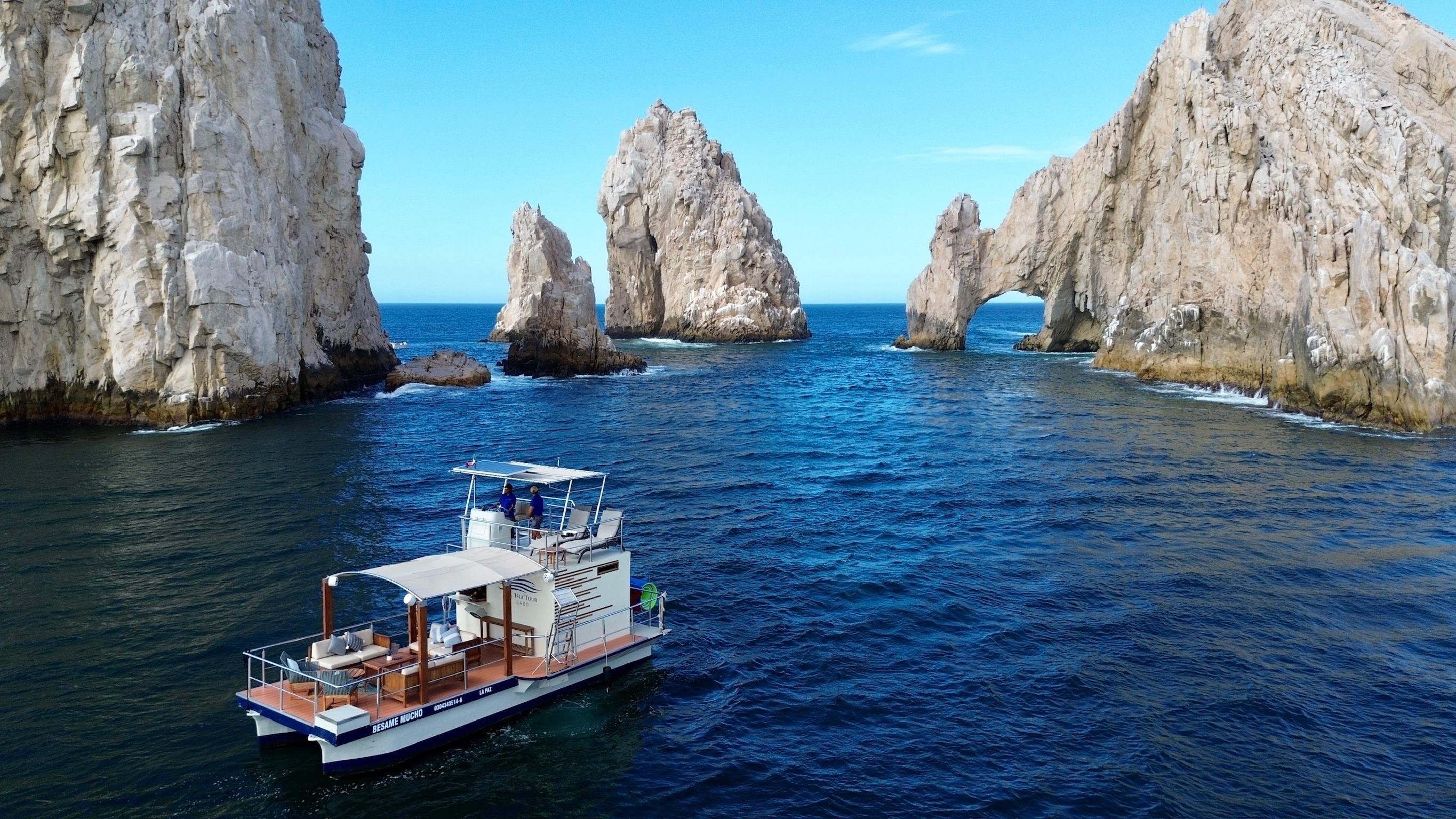 Cabo Private Catamaran: The Arch, Sea Lions & Snorkel for Groups up to 12