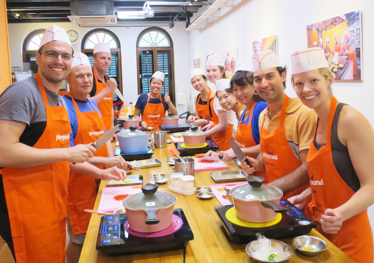 Authentic Singaporean Cooking Workshop with Cultural Discovery