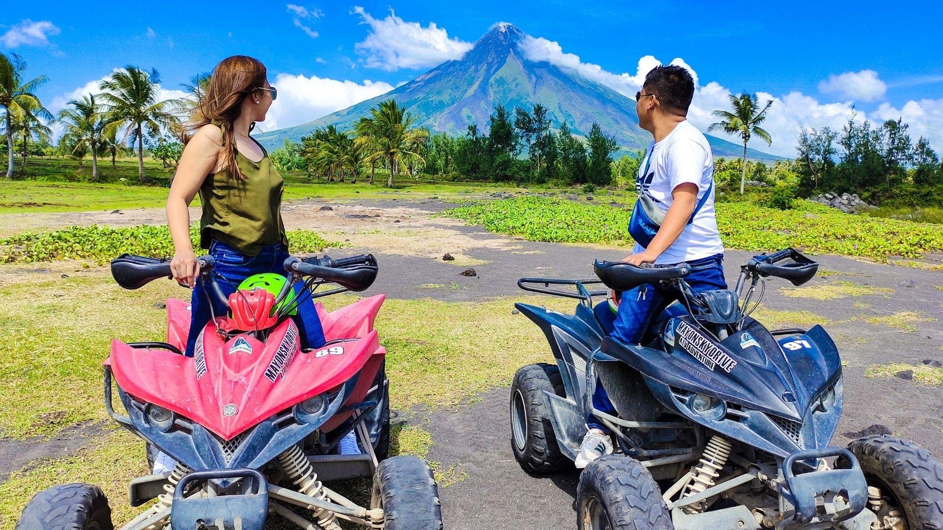 Mayon Volcano ATV Adventure with Shuttle