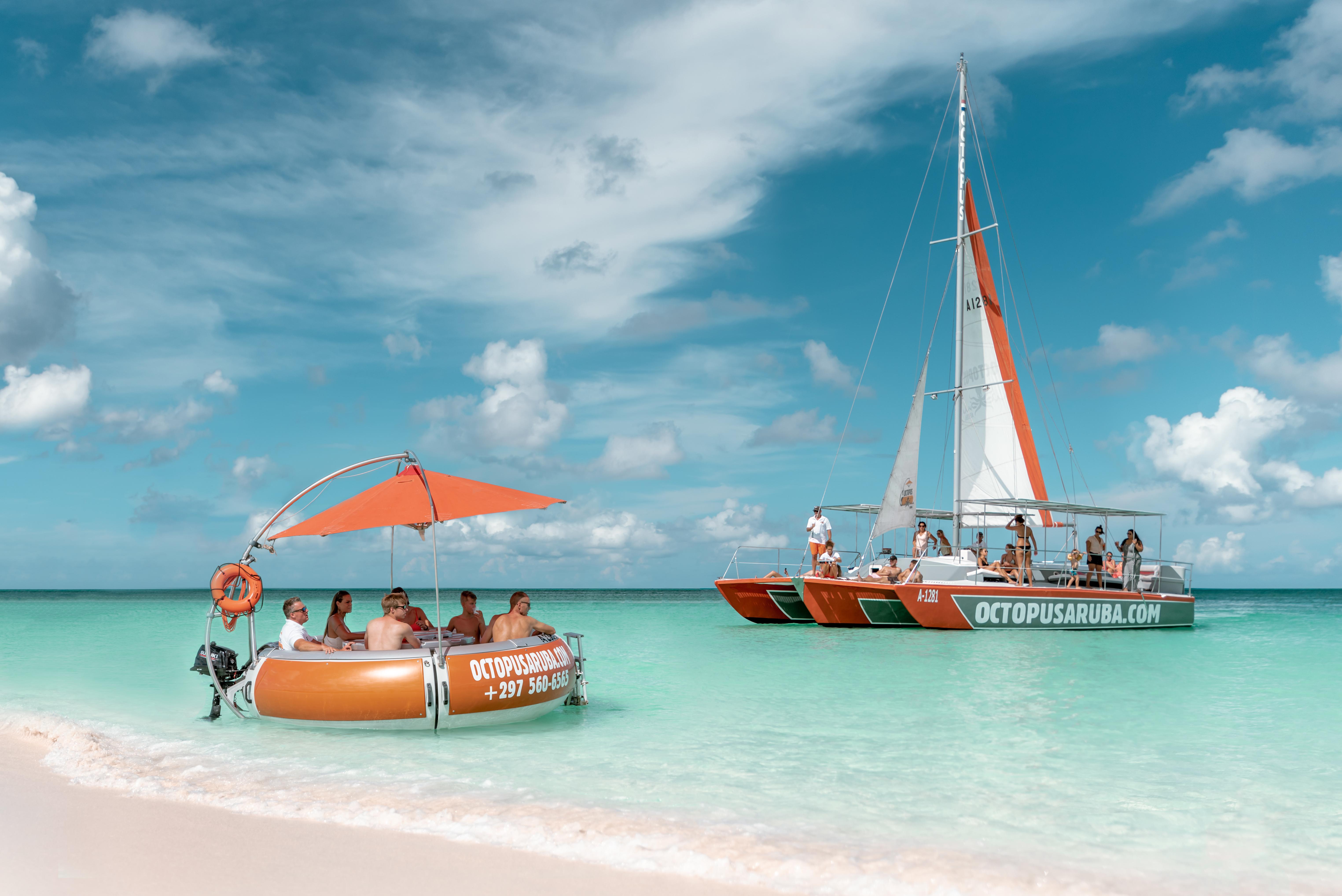 Afternoon Catamaran Sail with Shipwreck Snorkeling & Open Bar