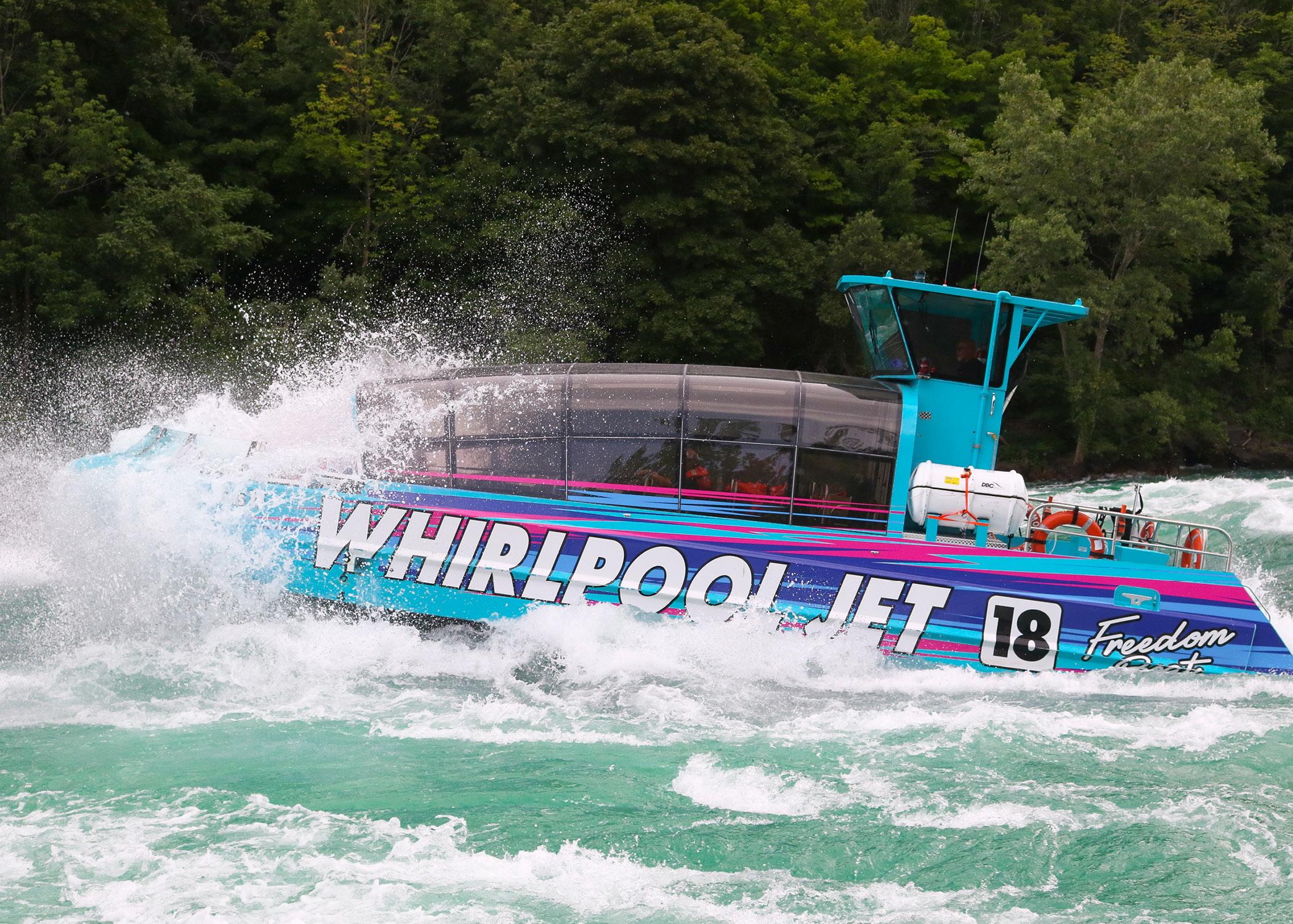 Niagara jet boat on the Niagara River — the gorge, the whirlpool and Devil's Hole rapids — image 2