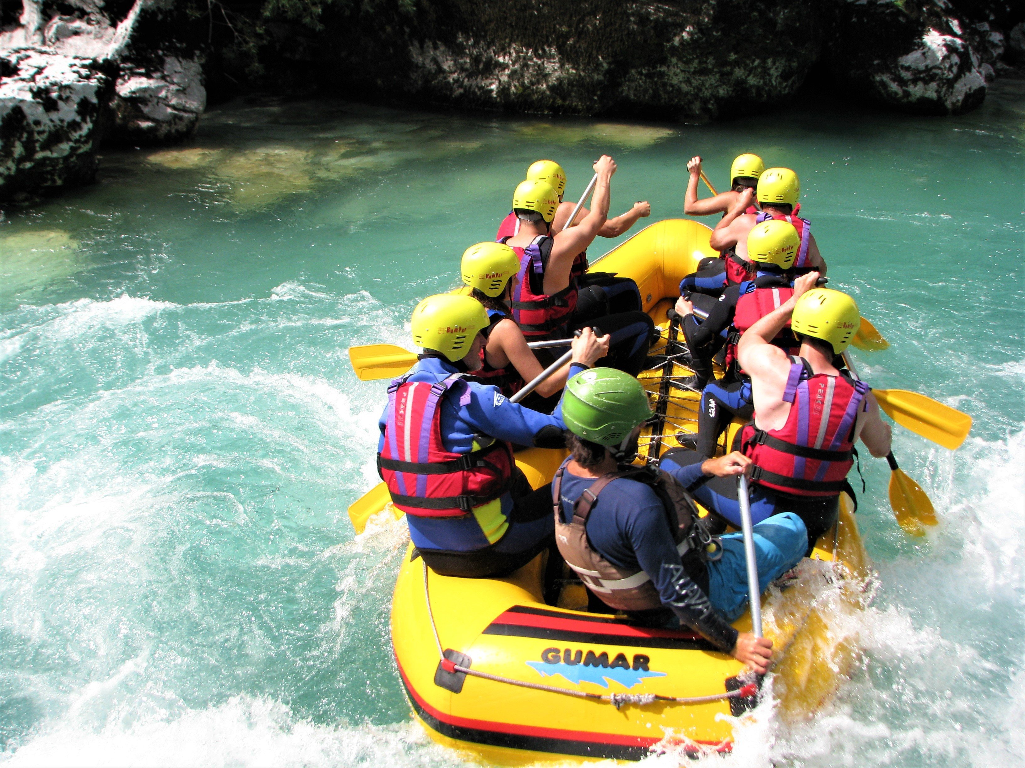 Slovenia: Half-Day Rafting Tour on Soča River with Photos — Soča River and Julian Alps scenery (5)