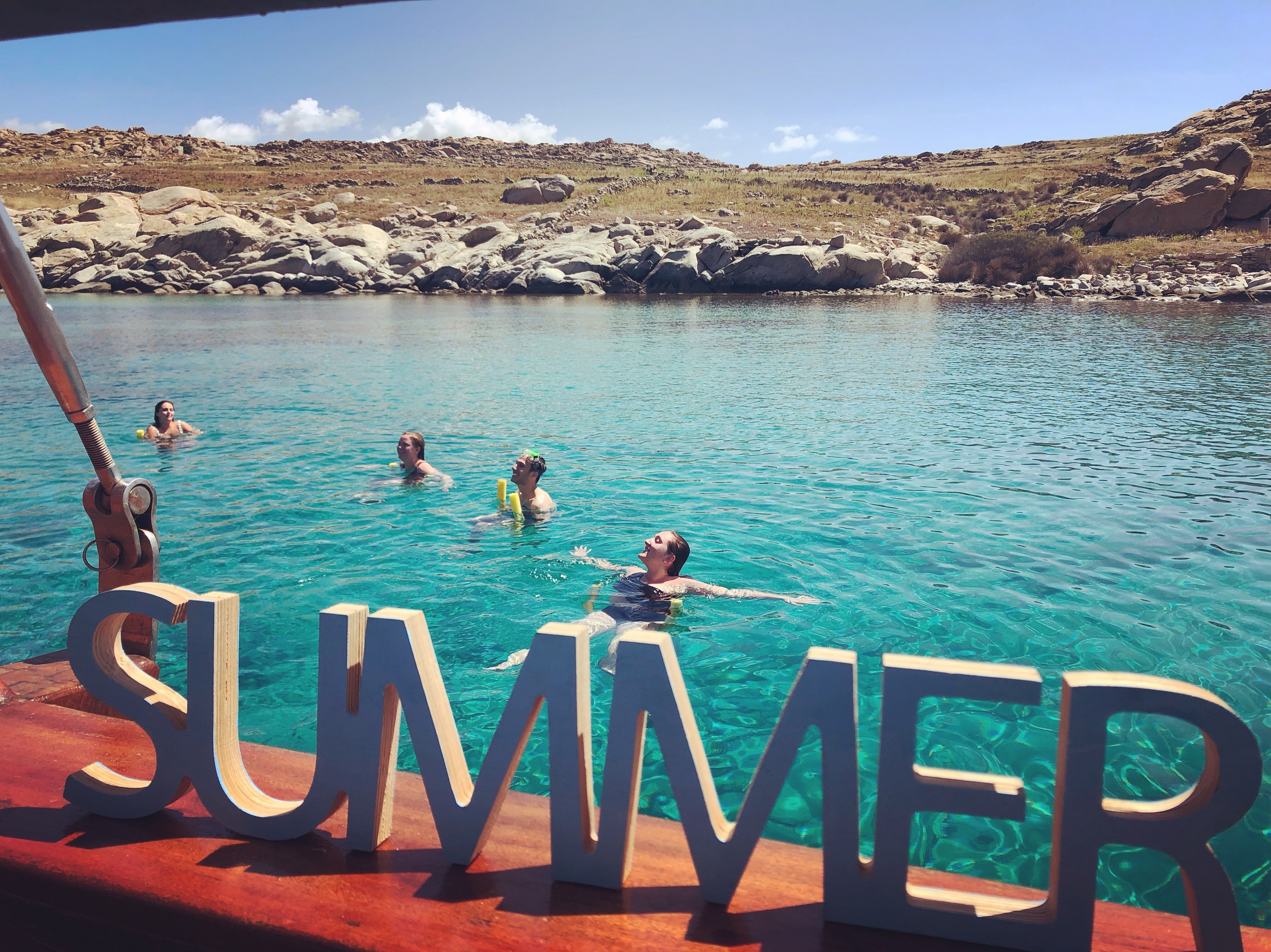 Delos & Rhenia Islands Cruise with BBQ