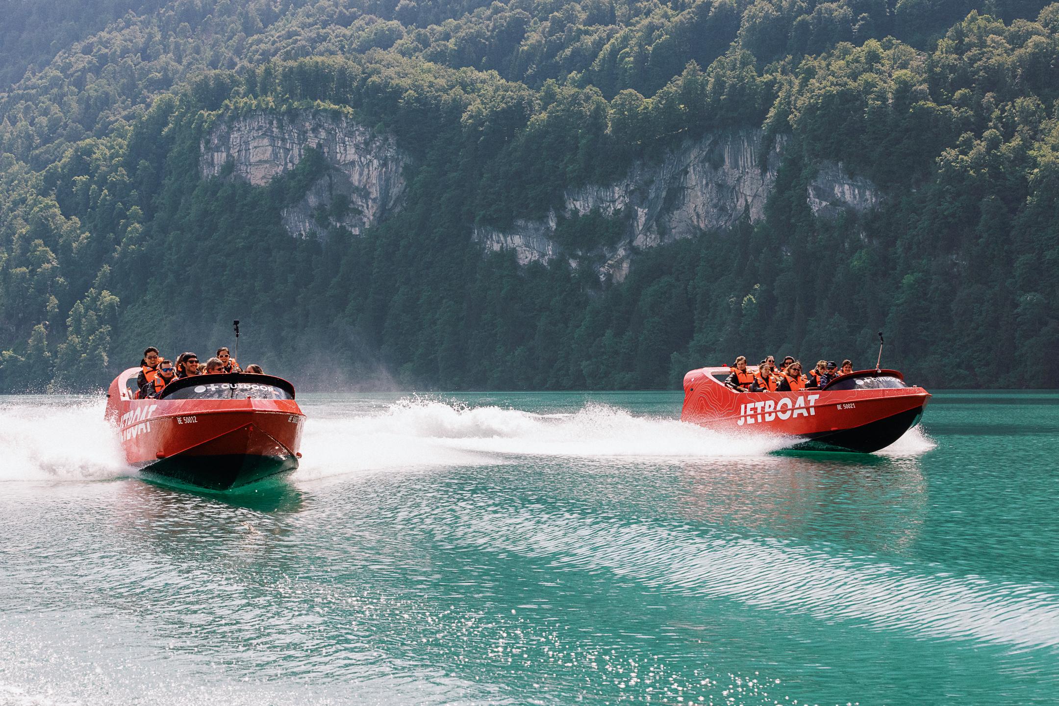Interlaken Jetboat Adventure on Lake Brienz