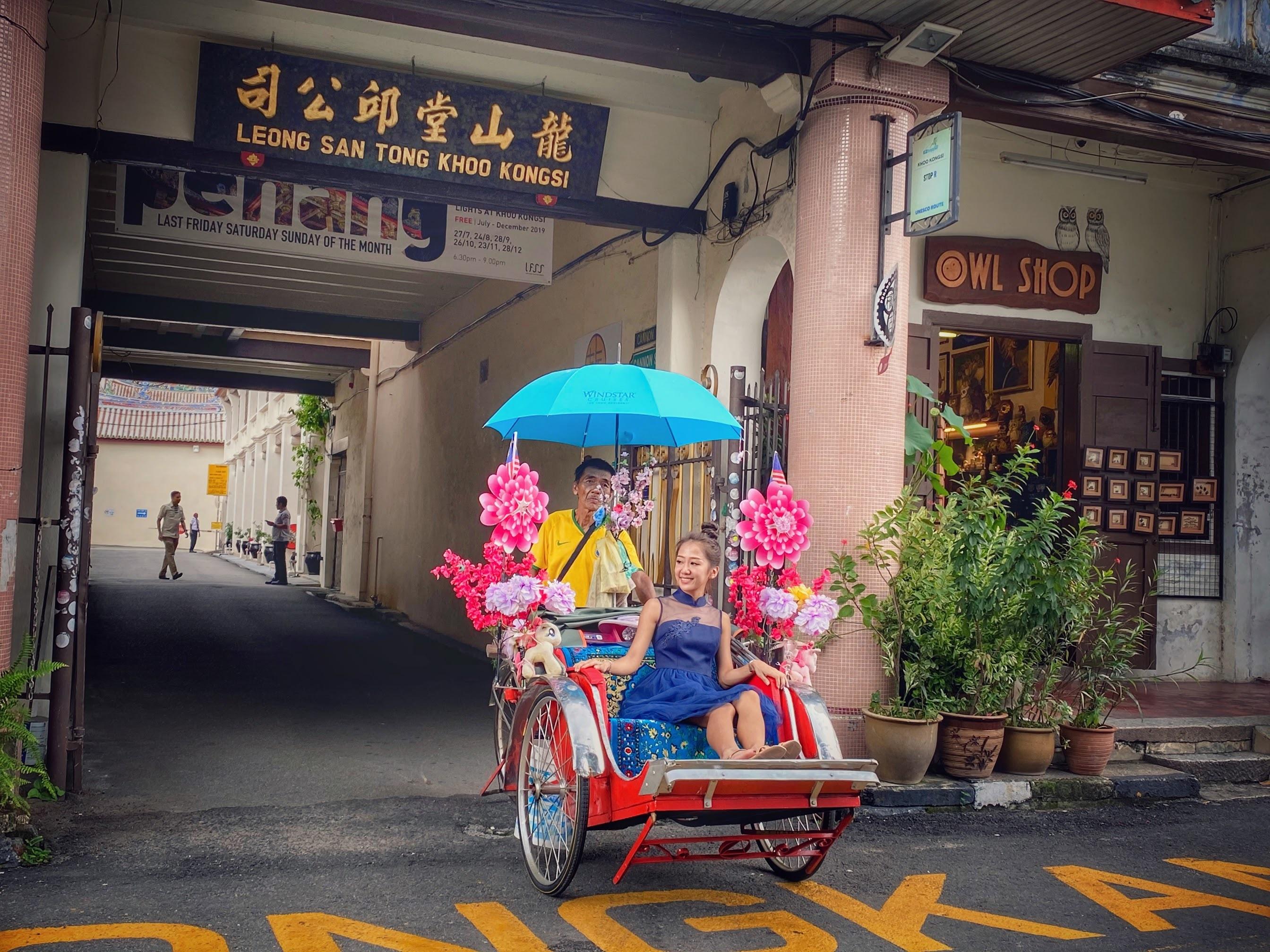 Penang Heritage Highlights: George Town Tour & Trishaw Experience