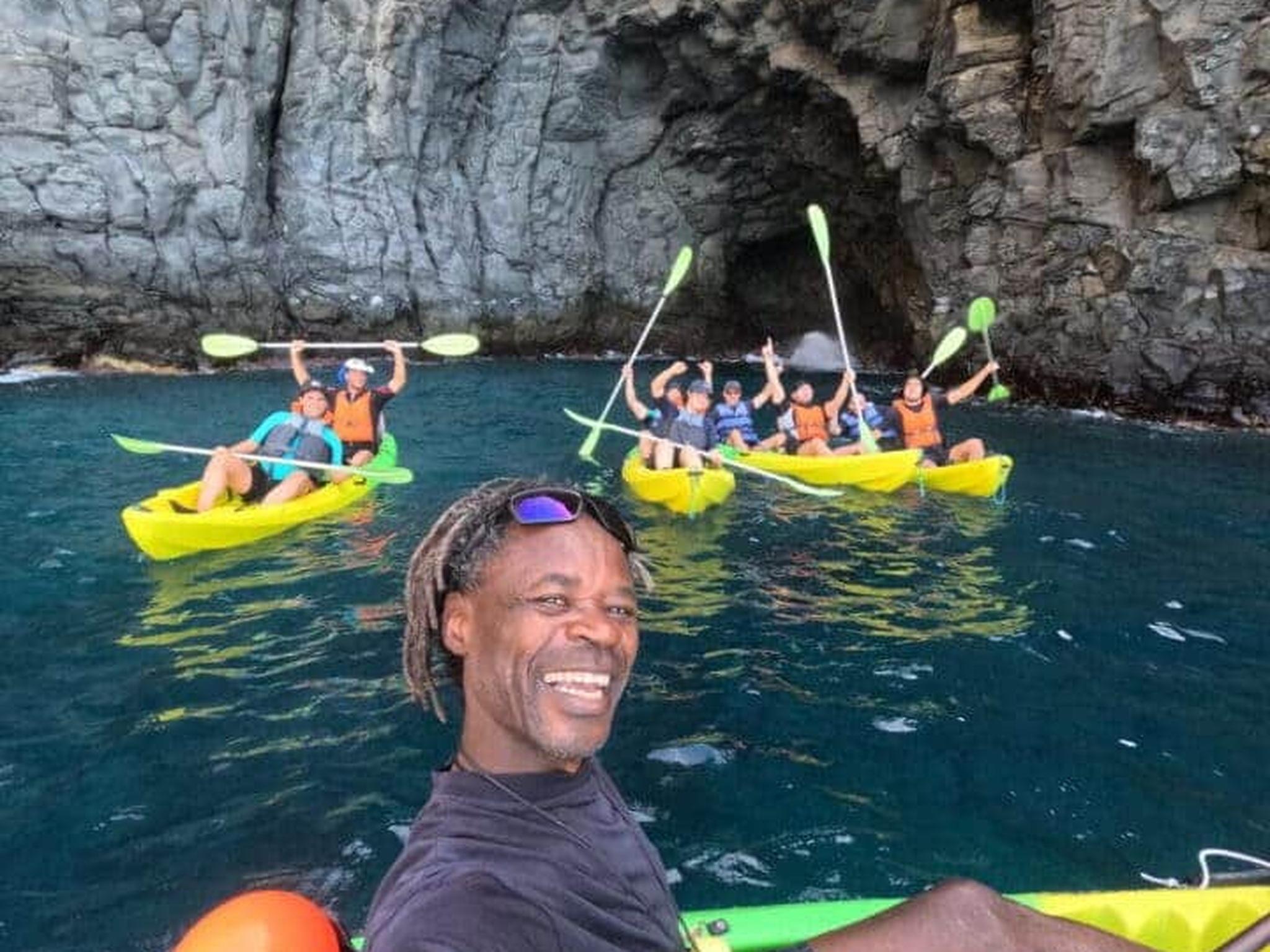 Palm-Mar Kayak & Snorkel Adventure with Turtle Bay
