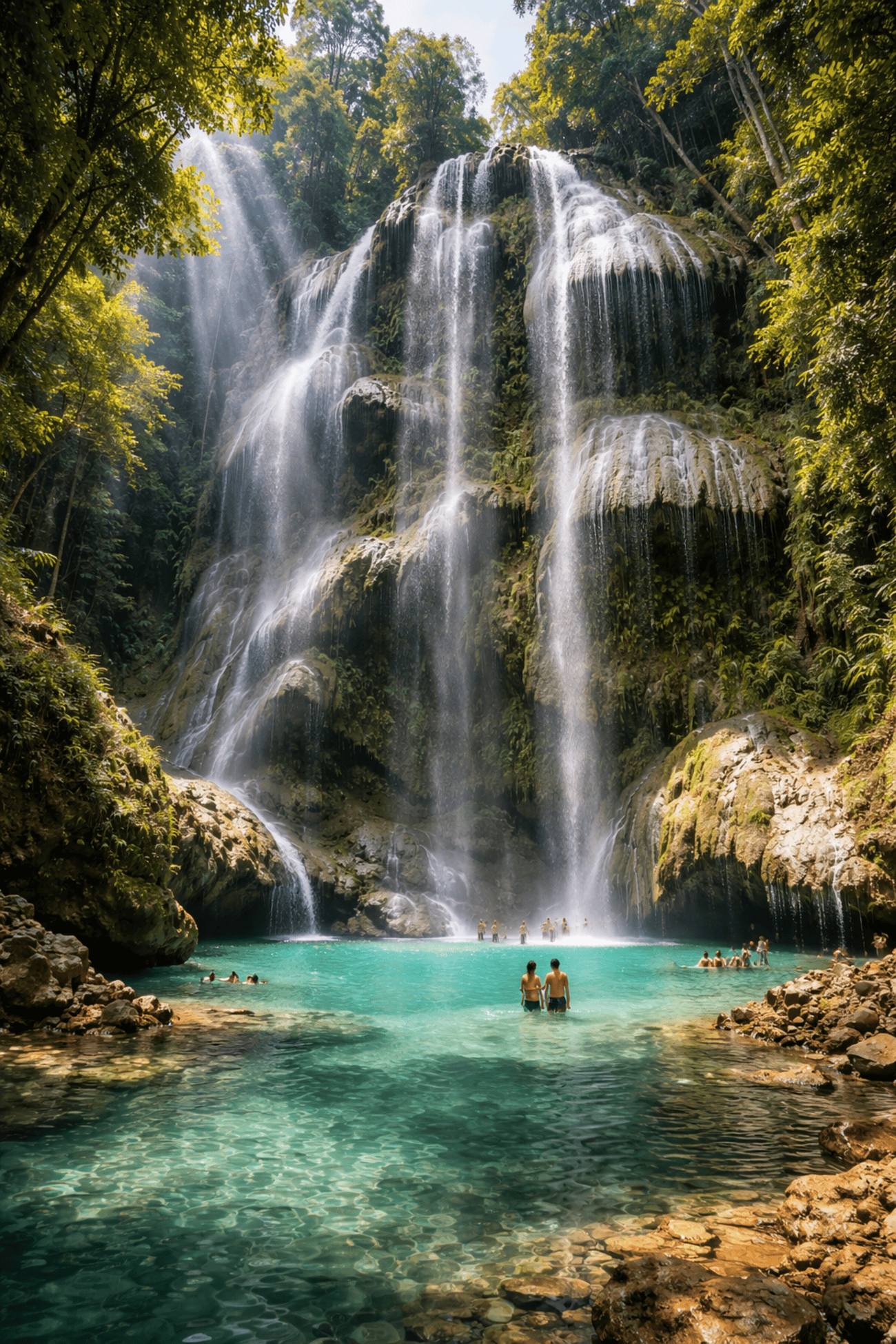Cebu Triple Adventure: Whale Sharks, Sumilon Sandbar & Tumalog Falls