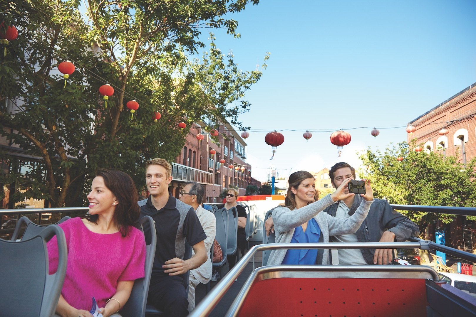 Victoria Open-Top Double-Decker Hop-On-Hop-Off Tour