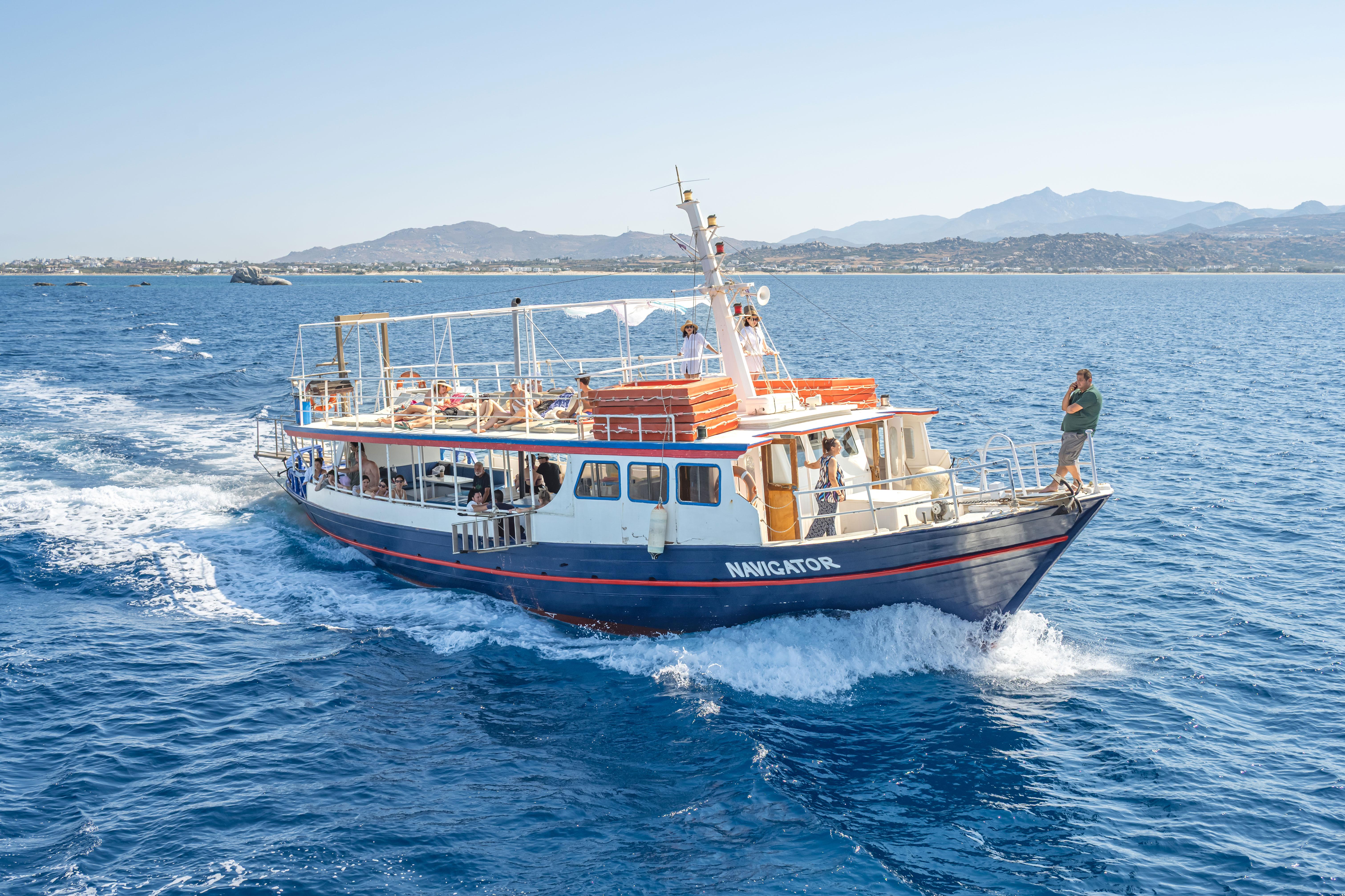 Naxos South Coast Sailing Adventure with BBQ