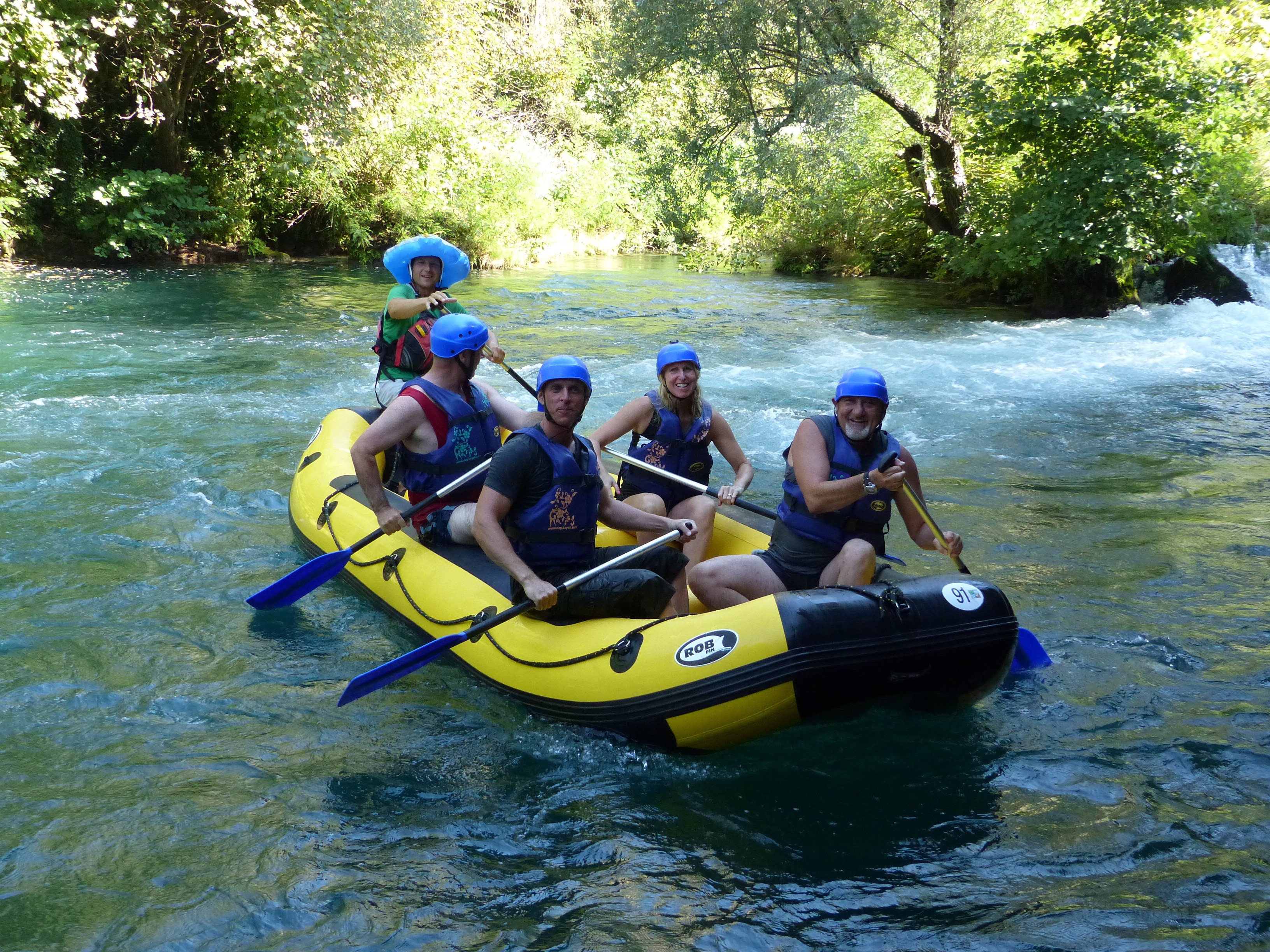 Cetina River Rafting Adventure: Rapids, Cliffs & Caves