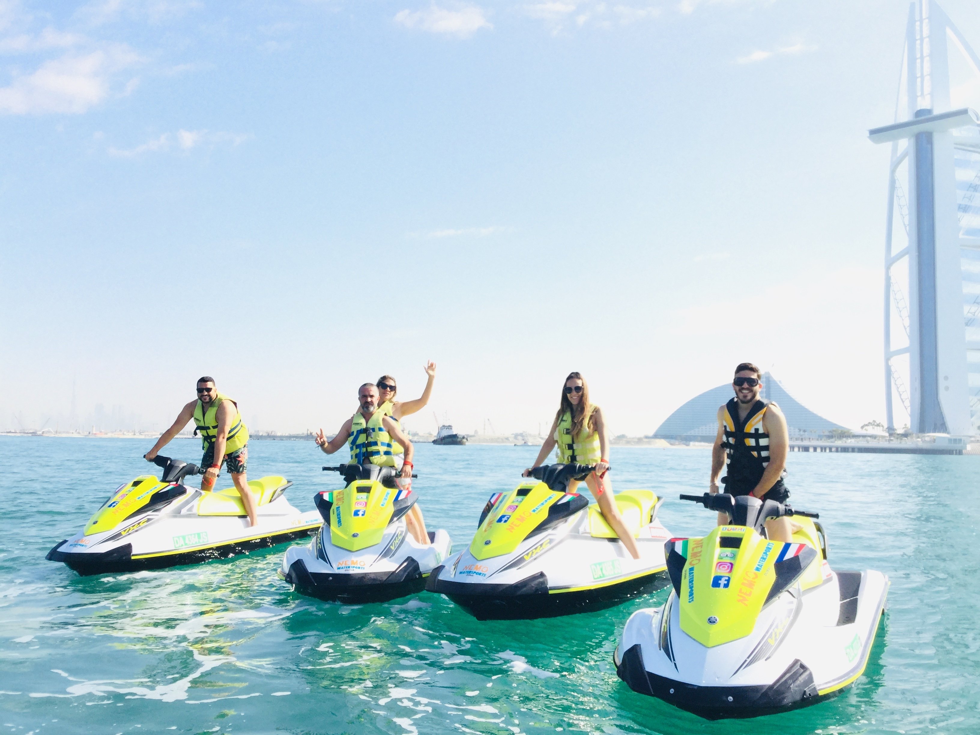 Dubai Jet Ski Adventure: Burj Al Arab & Jumeirah Beach