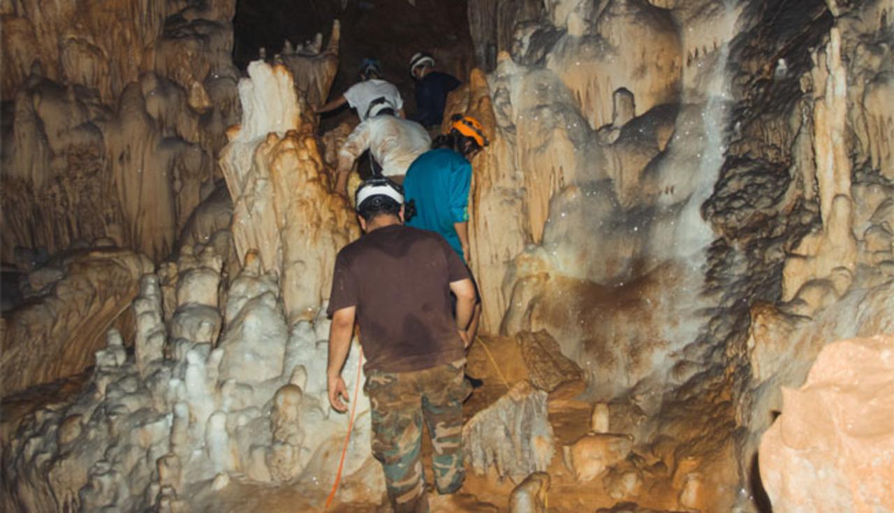 Crystal Cave Expedition & Blue Hole National Park