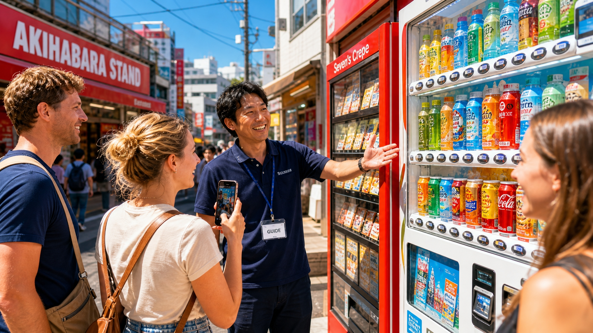Tokyo Vending Machine Adventure Walking Tour