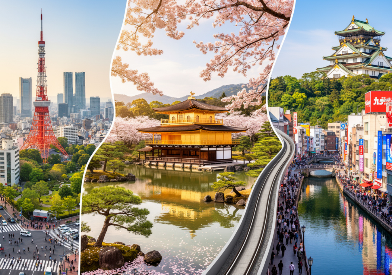 Private Tokyo–Osaka/Kyoto Transfer with Mt. Fuji Scenic Stop