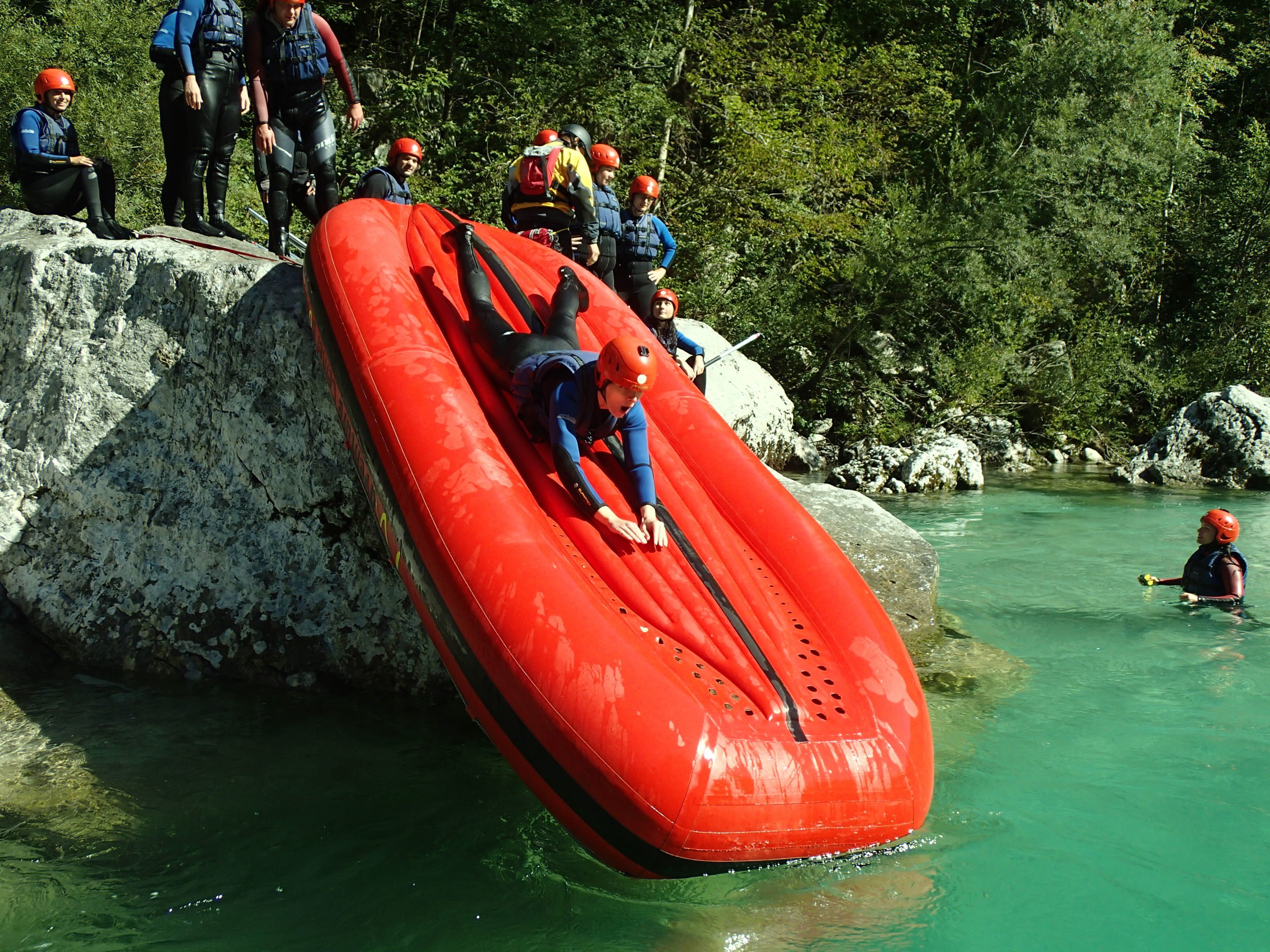 From Bovec: Premium Rafting on Soča River with Photo Service — Soča River and Julian Alps scenery (4)