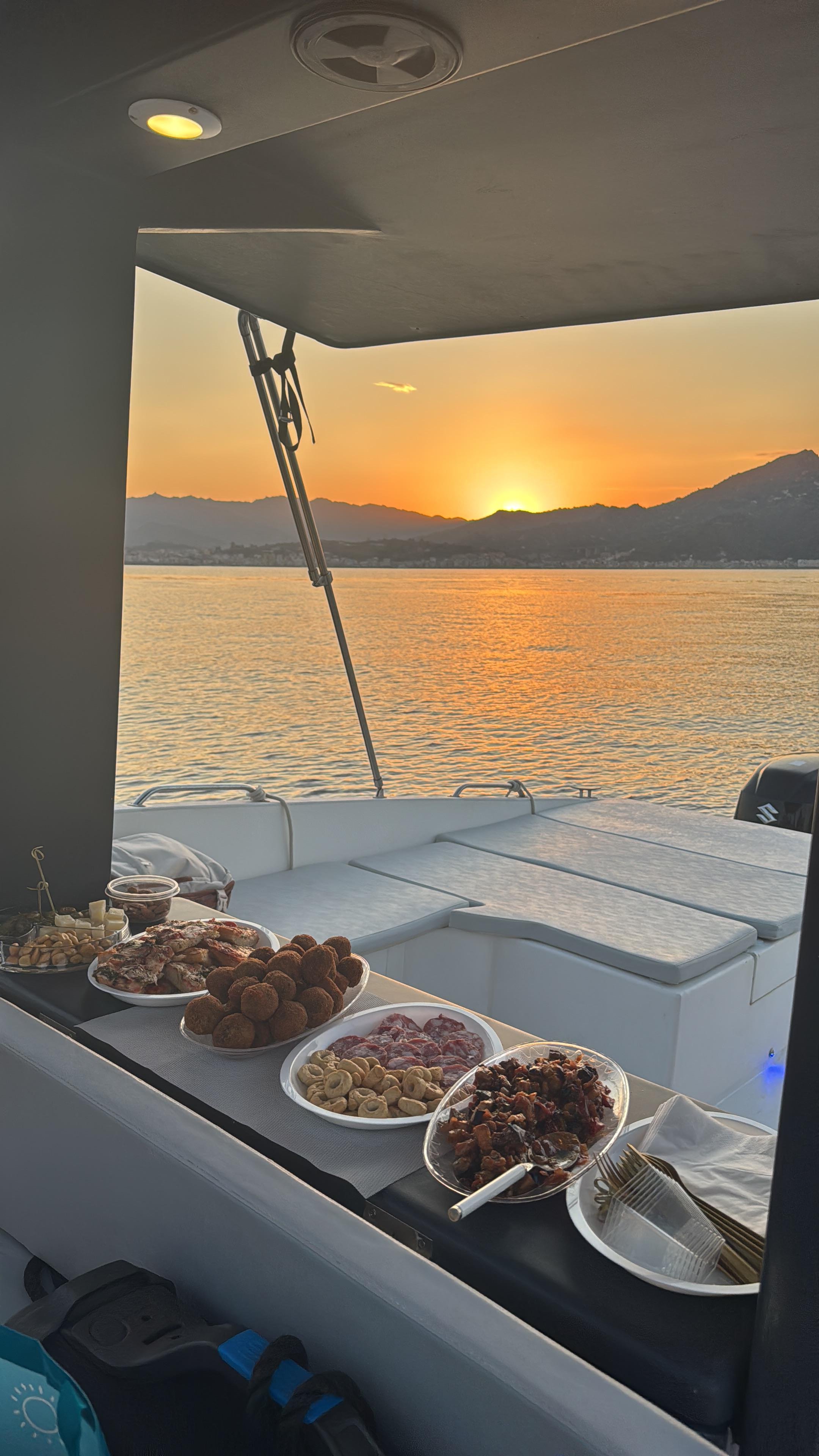 Taormina Sunset Catamaran & Dolphin Watching Cruise