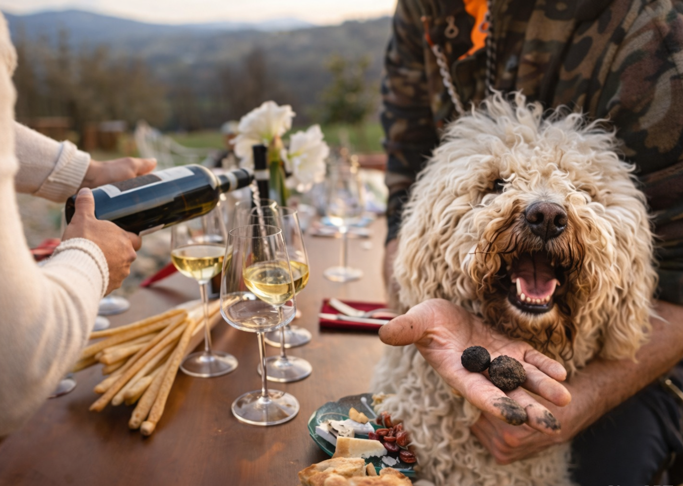 Private Truffle Hunting & Wine Experience in Piedmont