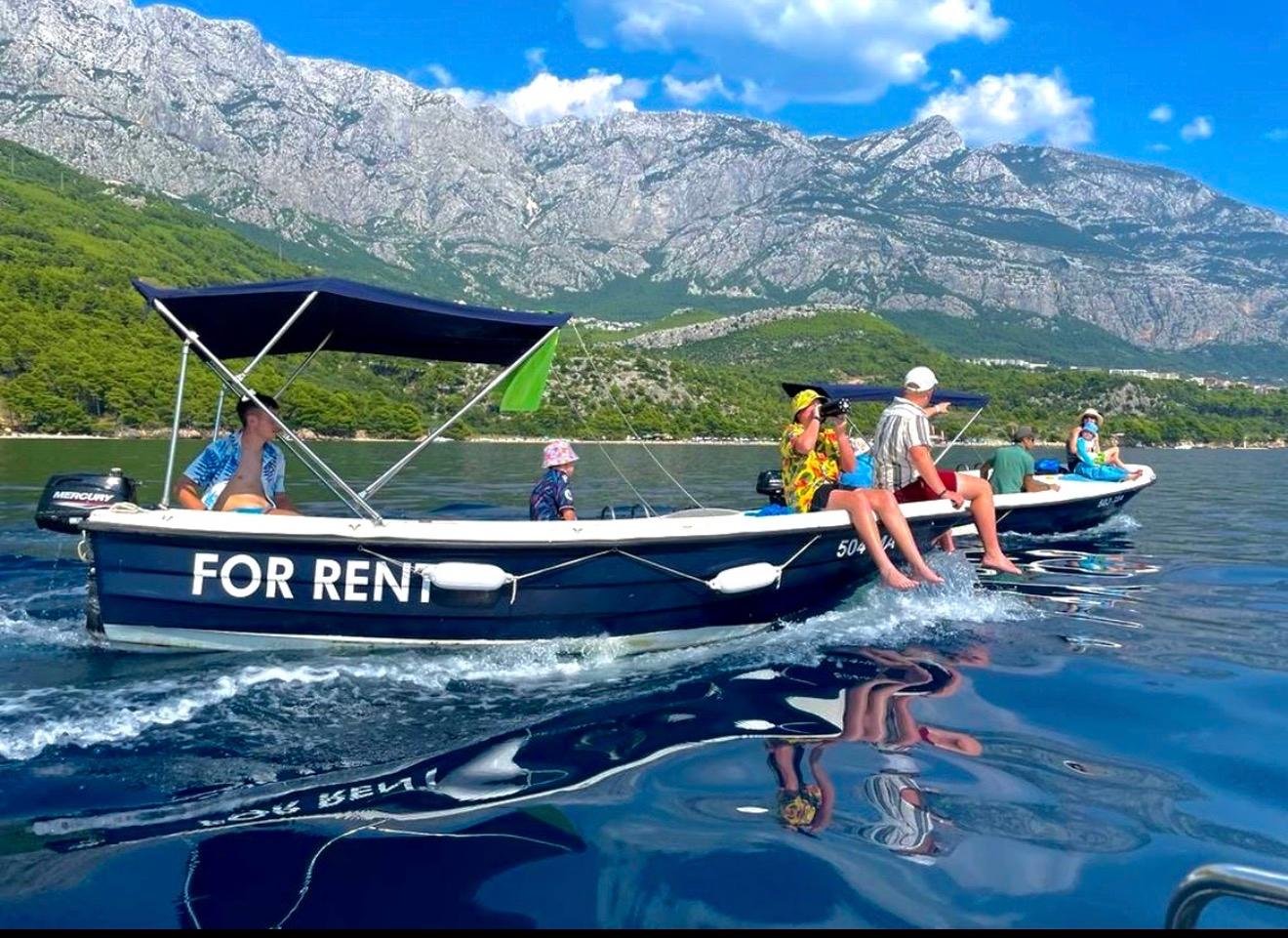 Makarska Riviera Private Self-Drive Boat Hire