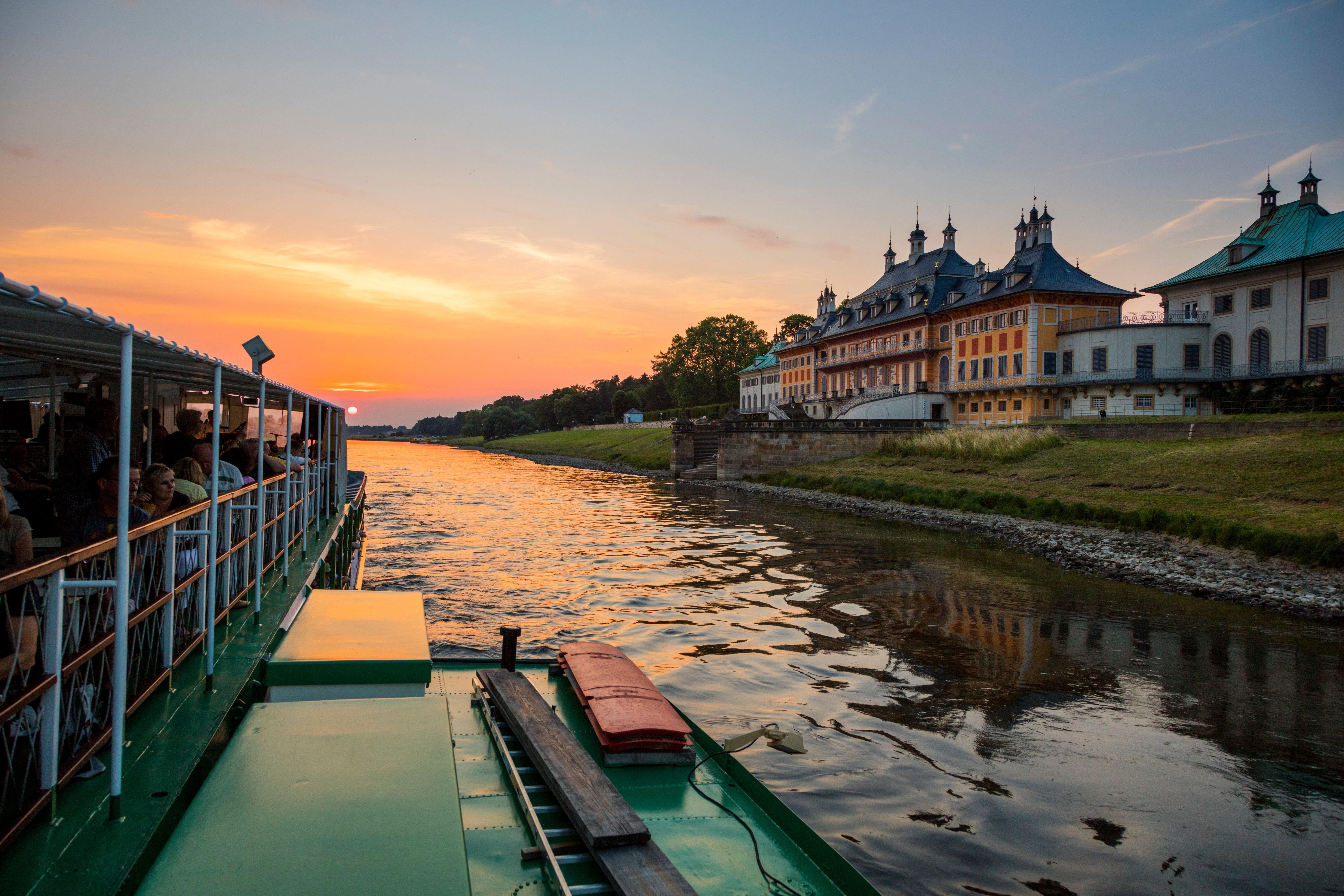 Dresden Sunset Paddle Steamer Cruise on the Elbe