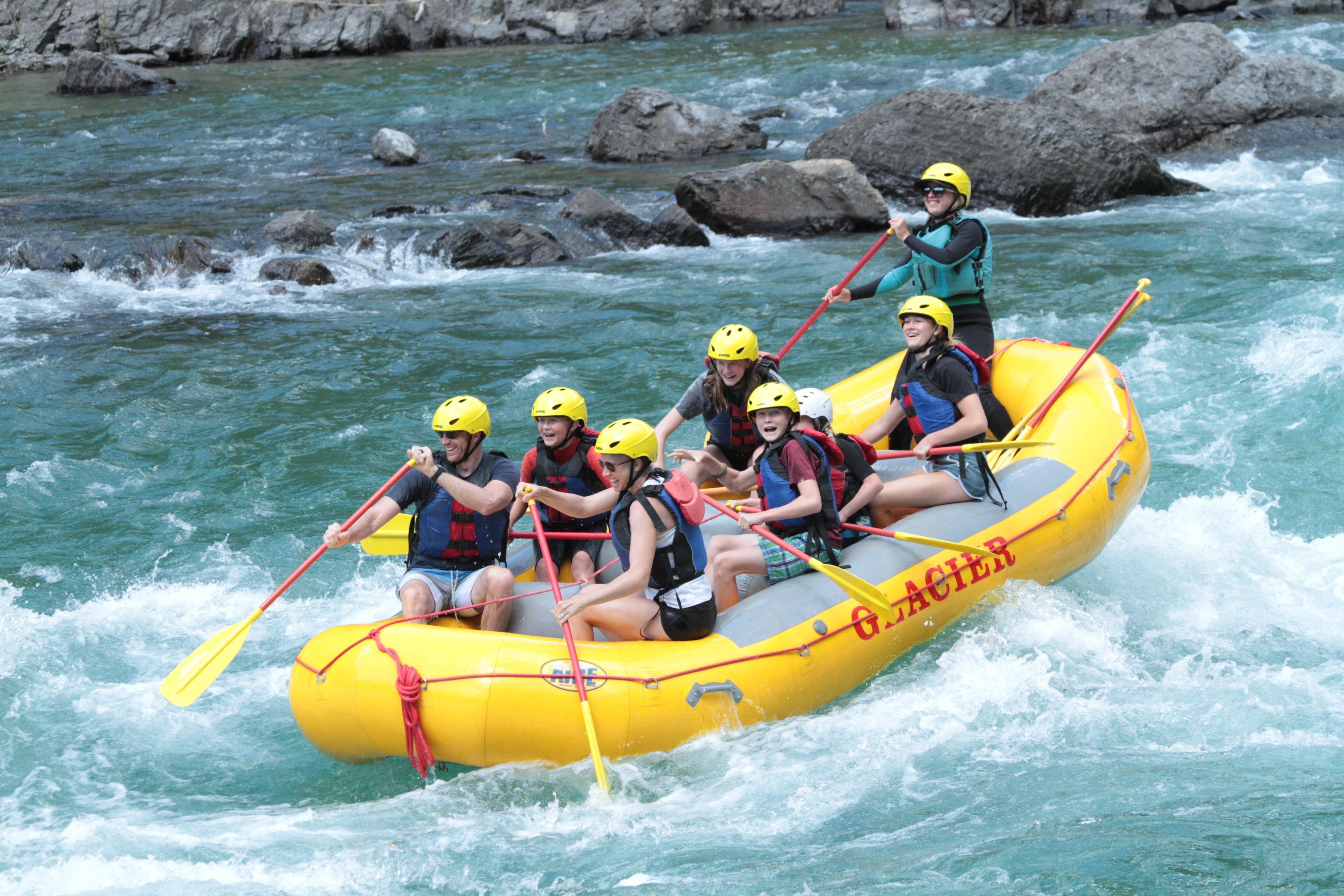 Glacier National Park Whitewater Rafting on the Flathead River