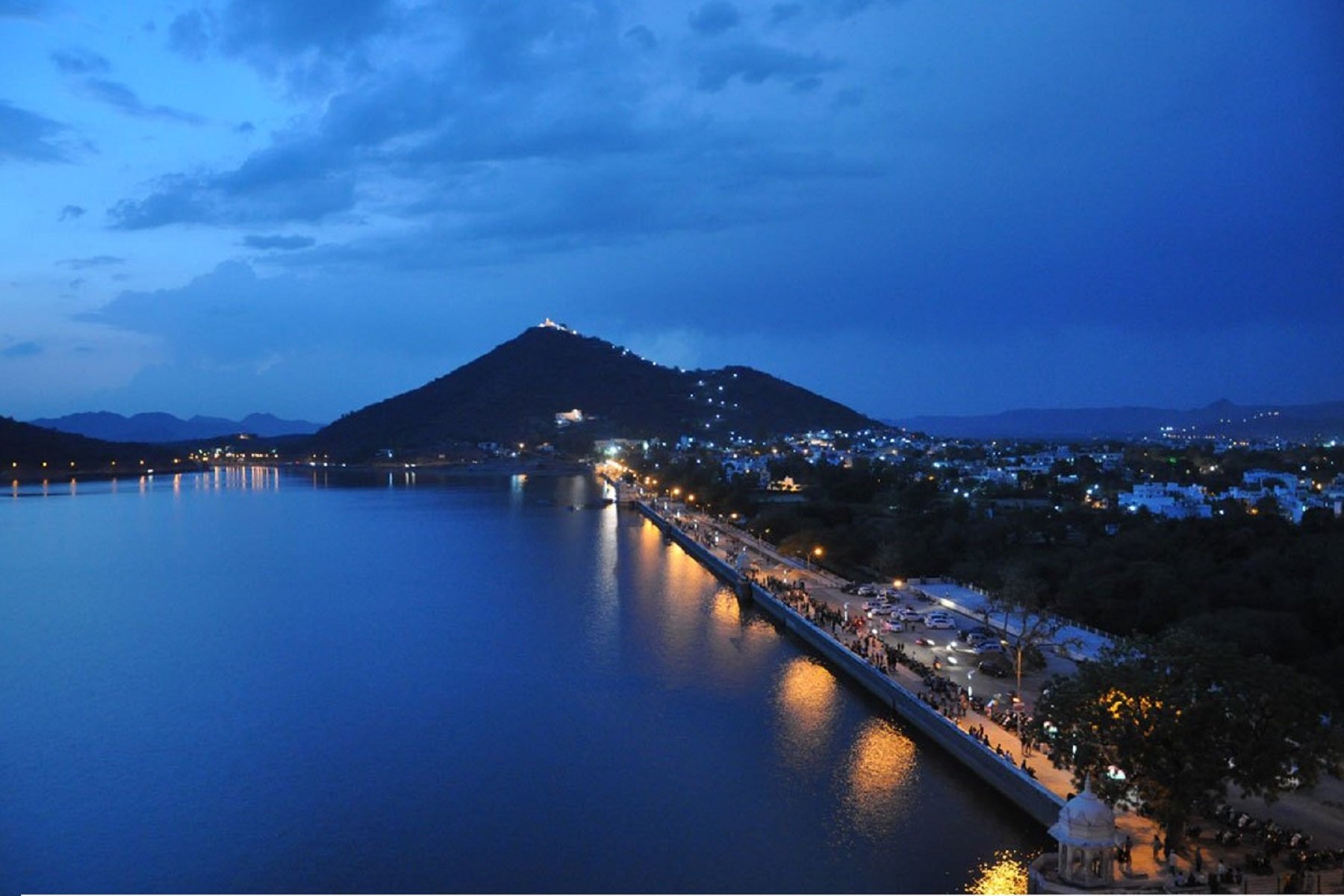 Udaipur Nighttime Walking Exploration