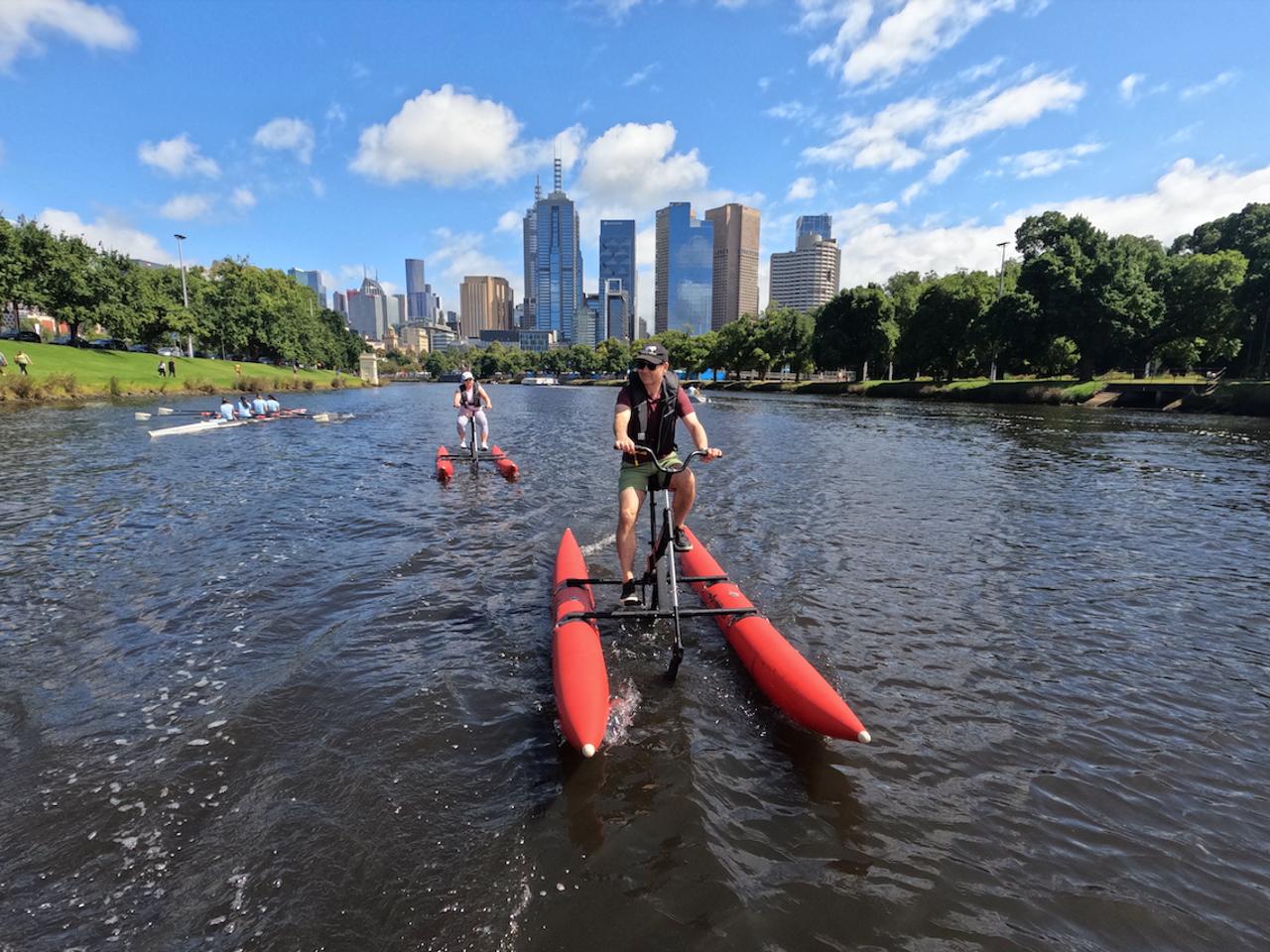 Melbourne Yarra River Waterbike Adventure