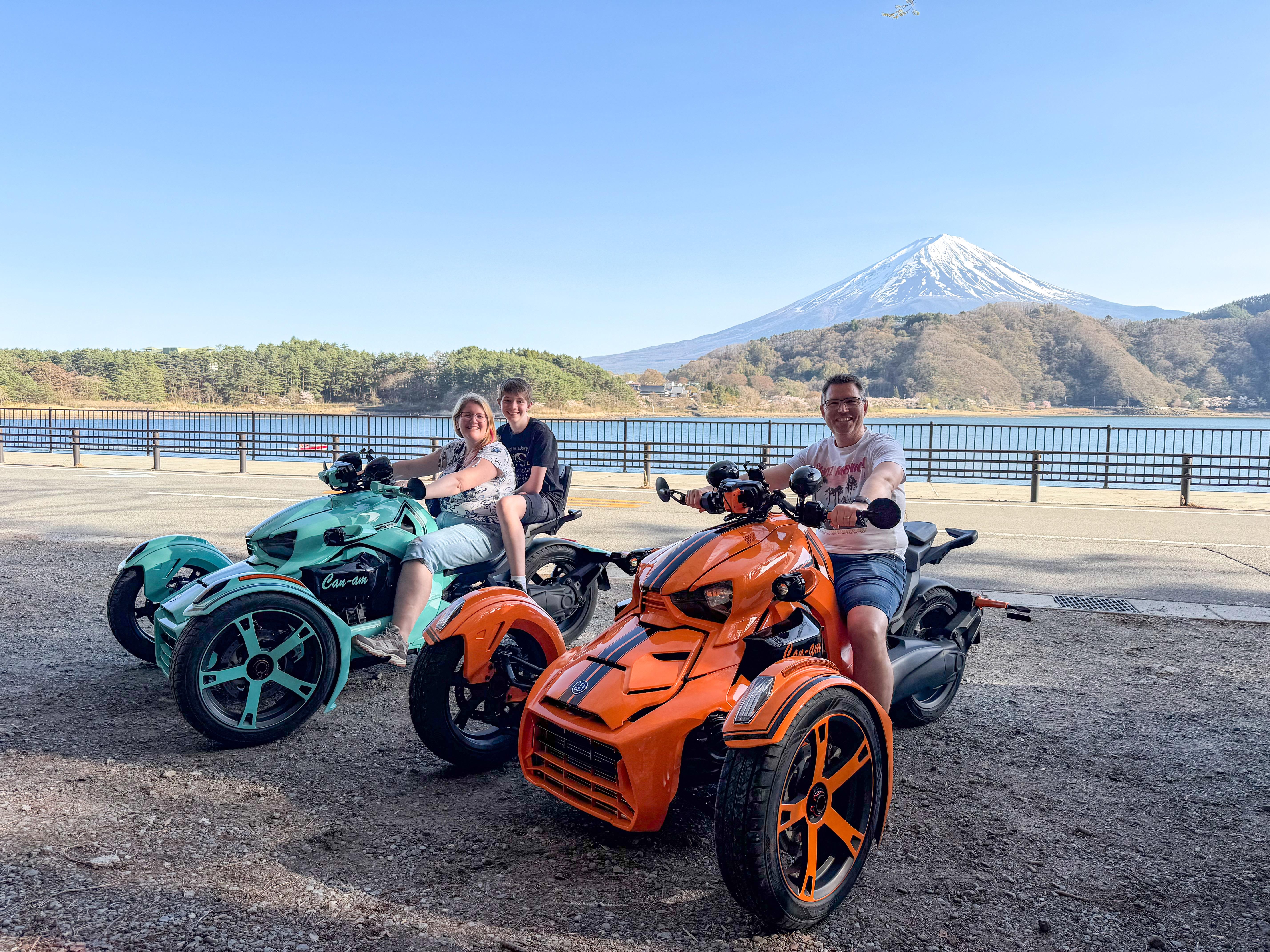 Mt. Fuji Guided Can-Am Trike Experience