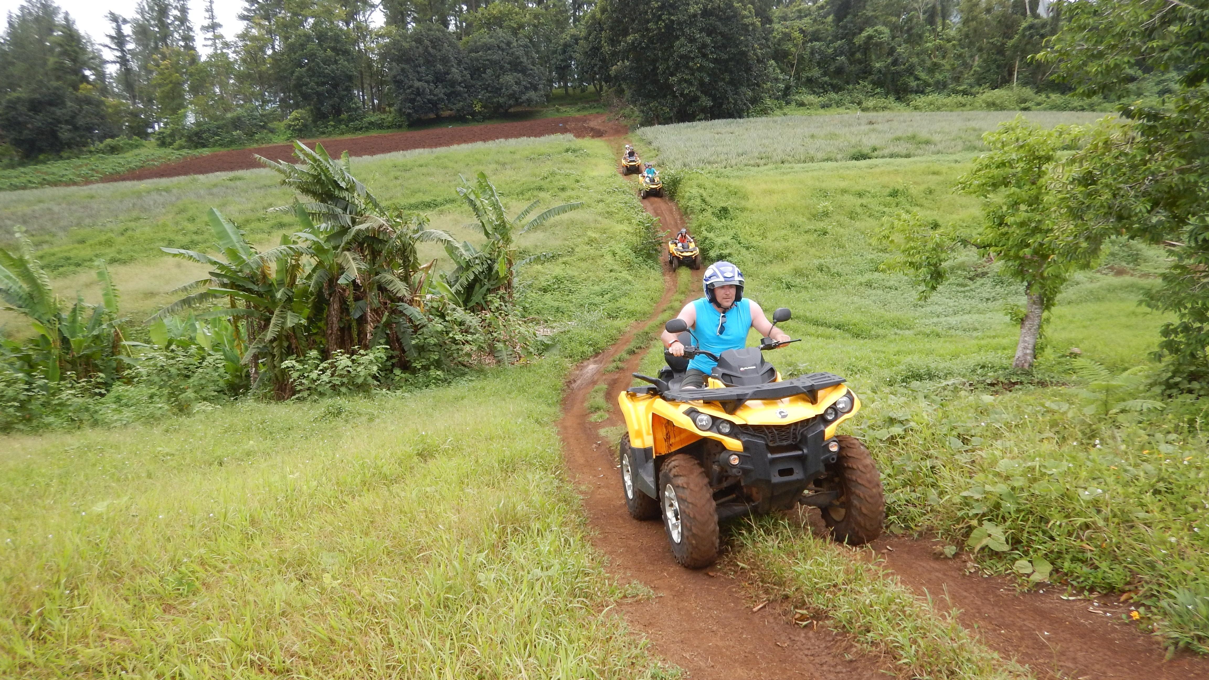 Mo'orea ATV Adventure Through Valleys and Plantations