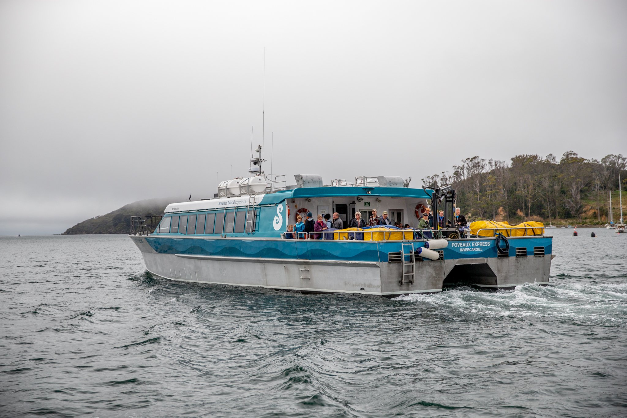 Stewart Island: Ferry Service Between Bluff & Stewart Island