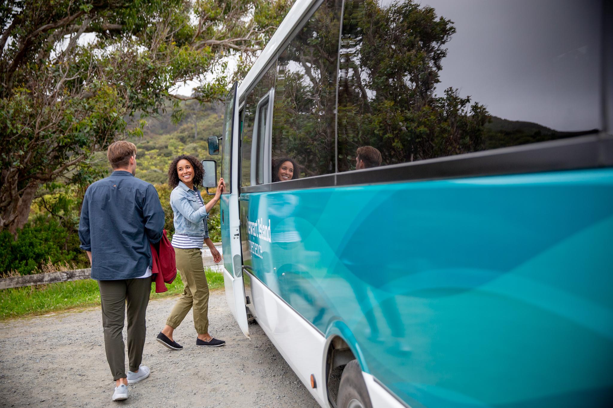 Stewart Island Village and Bays Mini Bus Tour