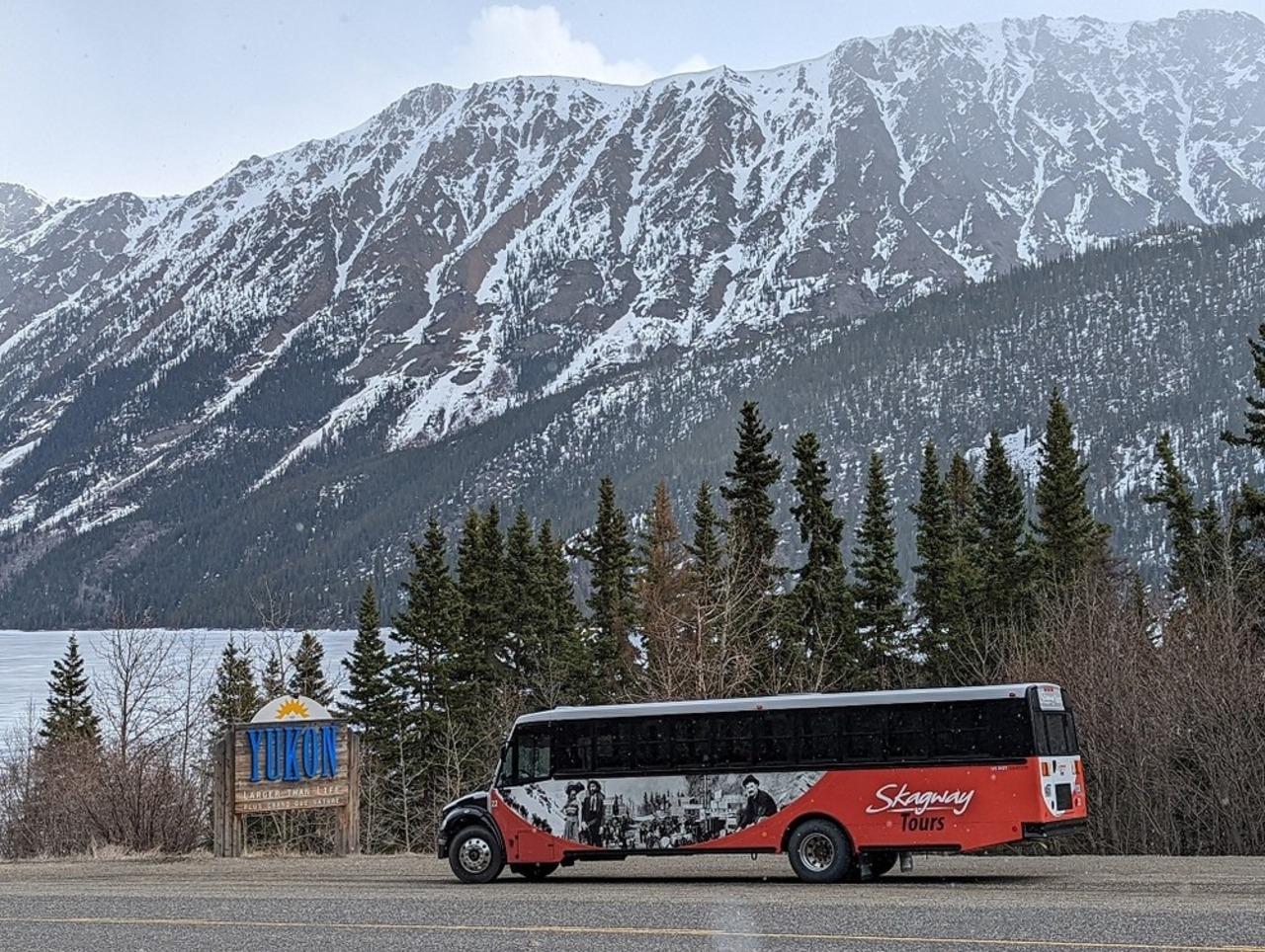 dog sledding in Skagway — Skagway: Klondike Highway & Yukon Bus Tour with Husky Kennel - 2026 (Verified Reviews)