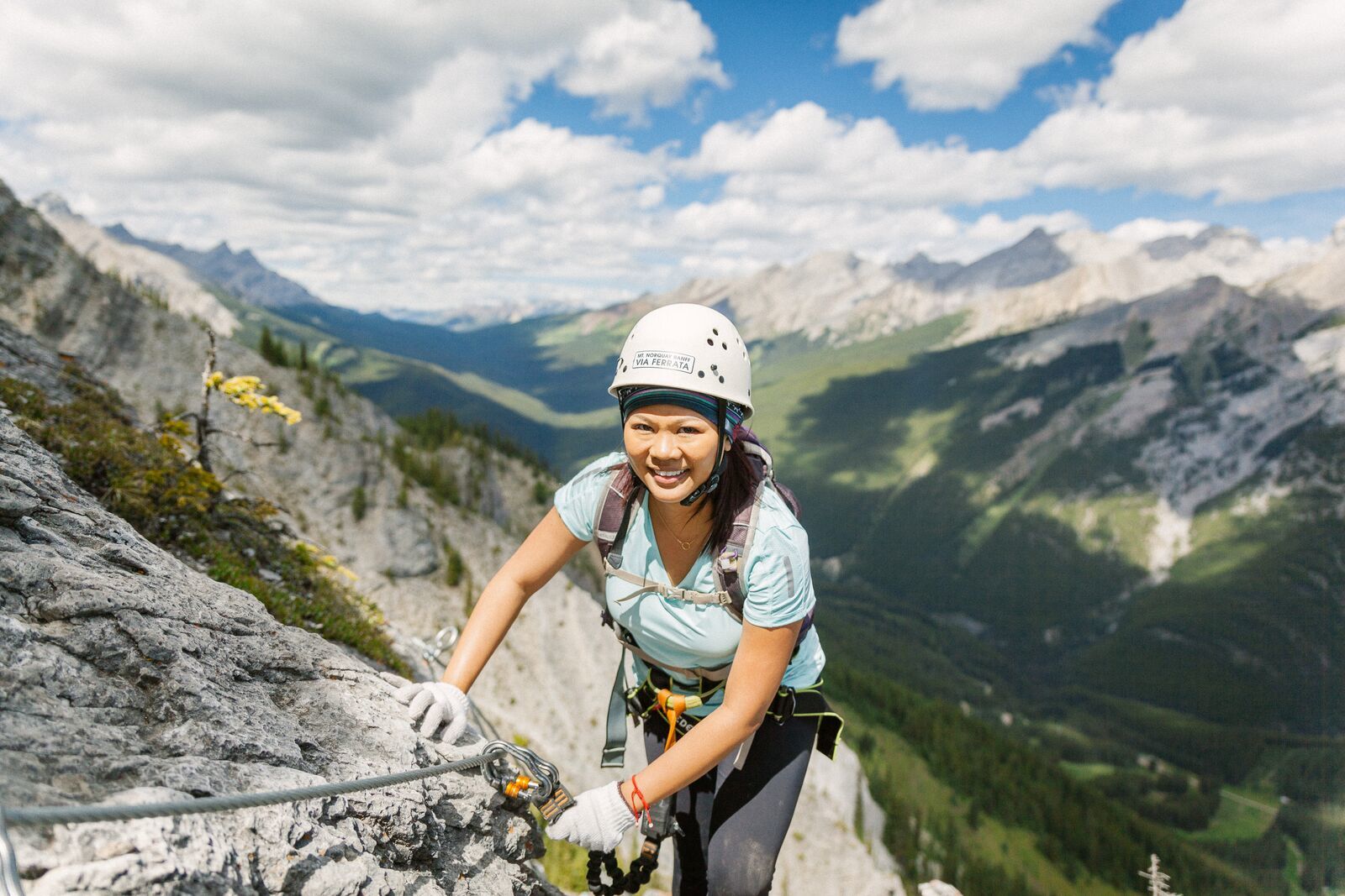 Banff: Mount Norquay 2.5 or 4-Hour Guided Via Ferrata Climb