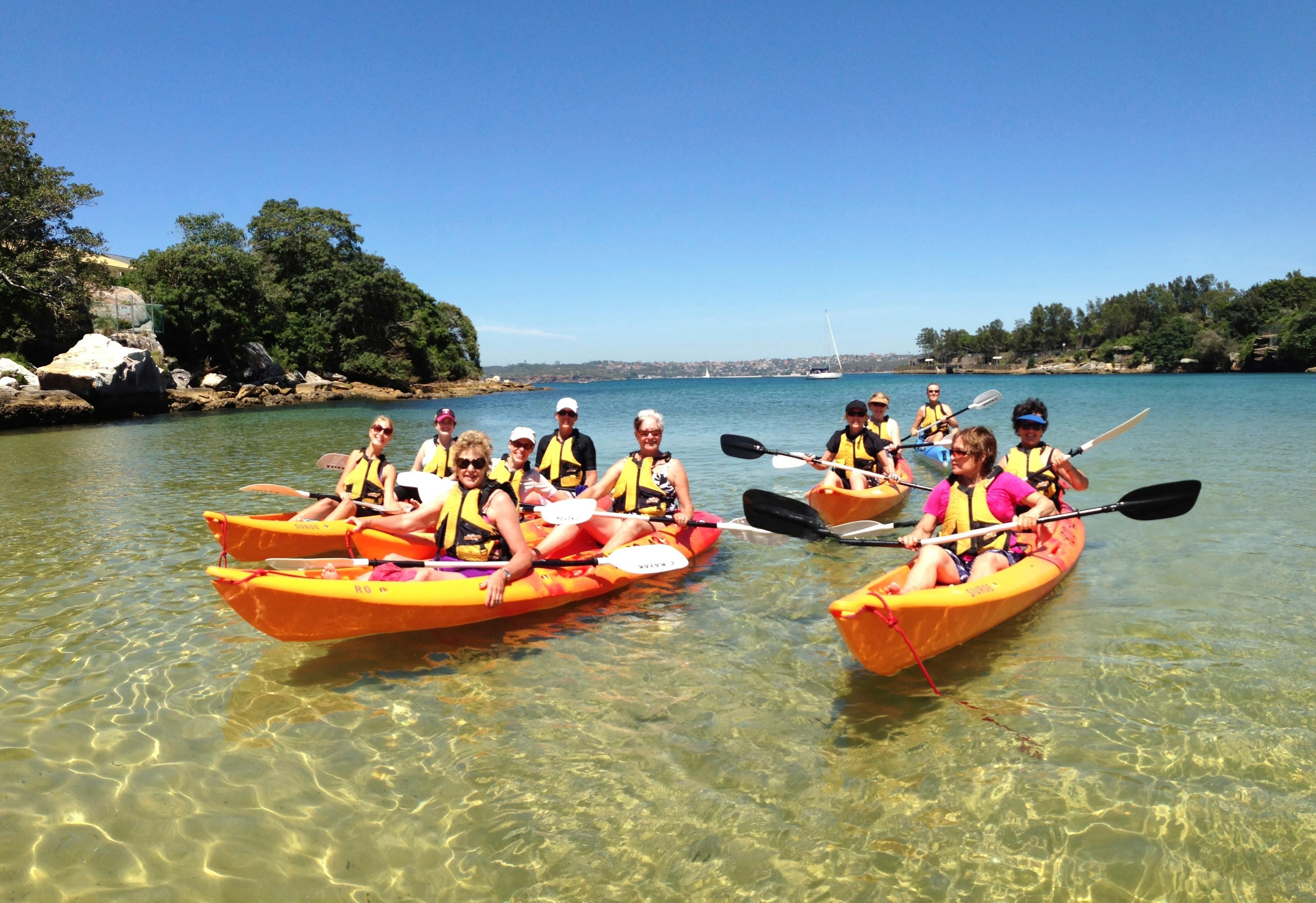 Manly Harbour Kayak Adventure with Picnic Lunch