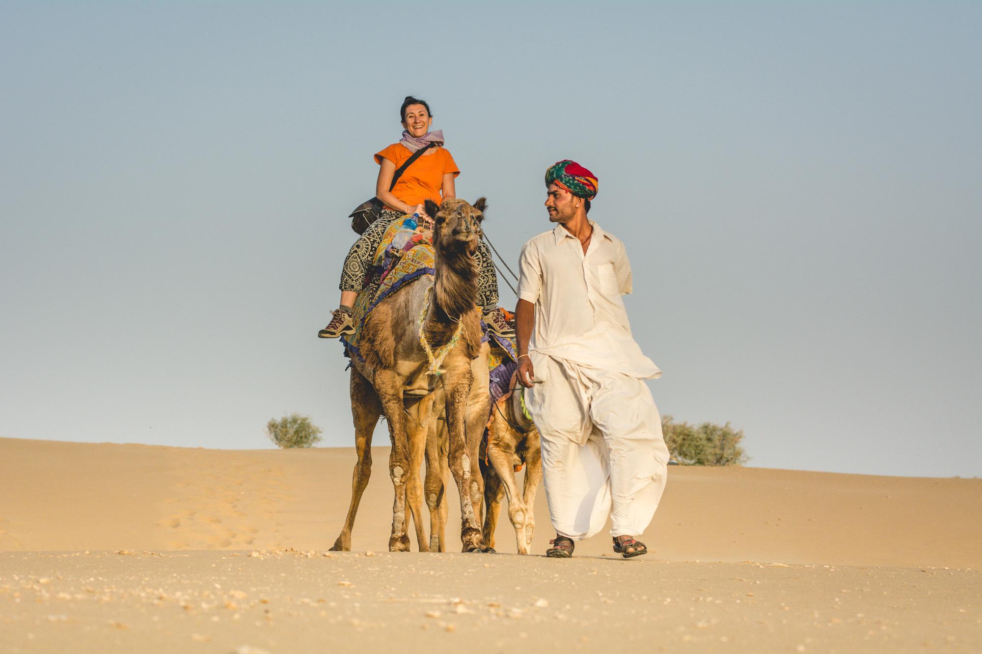 Jaisalmer Thar Desert Overnight Camel Safari & Jeep Tour