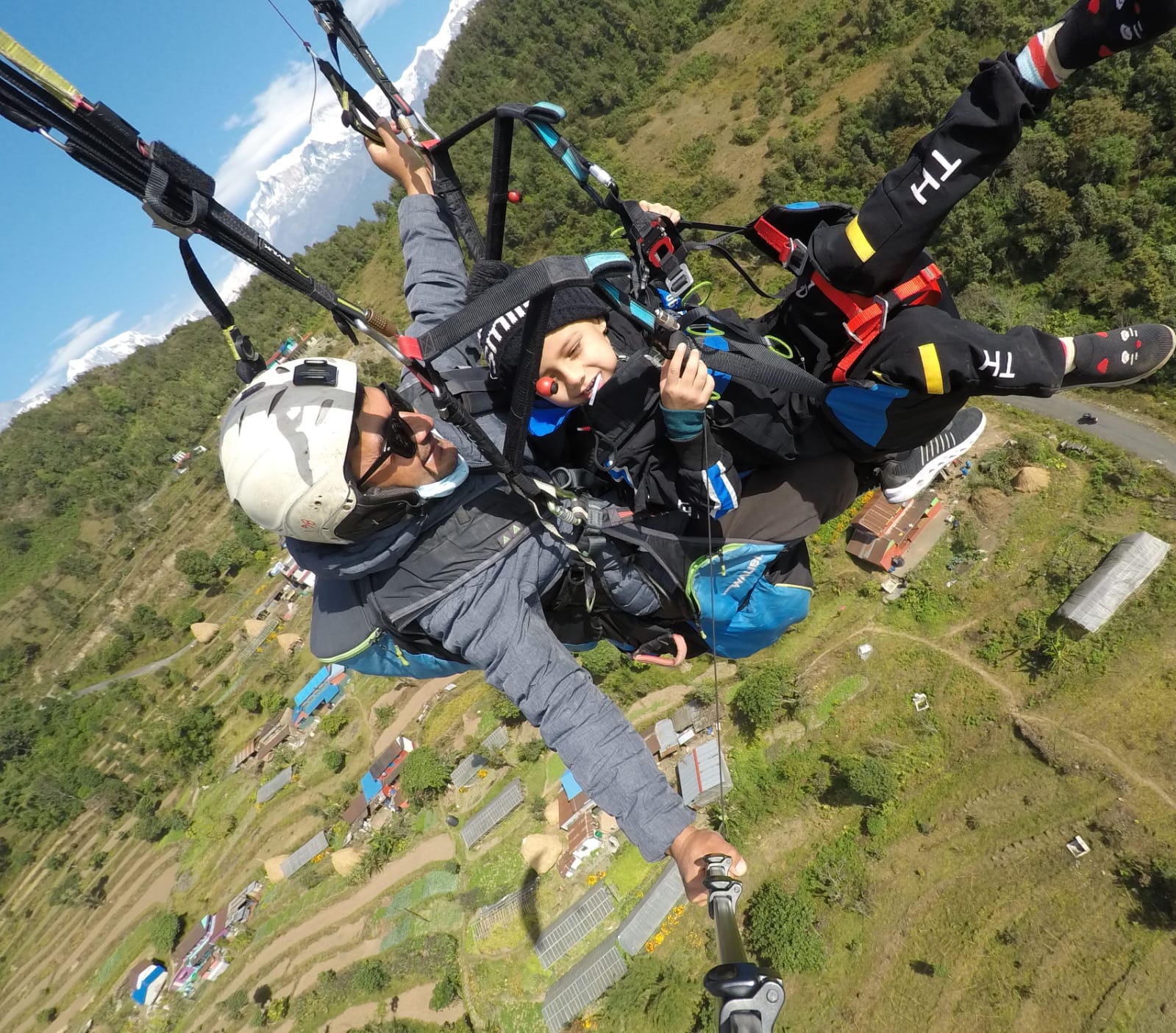 Pokhara Paragliding Flight with Aerial Media
