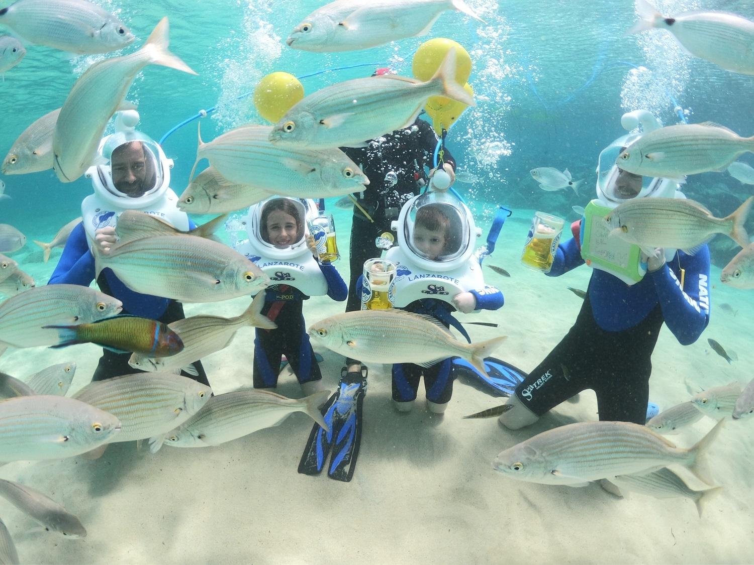 Underwater Sea Trek in Costa Teguise