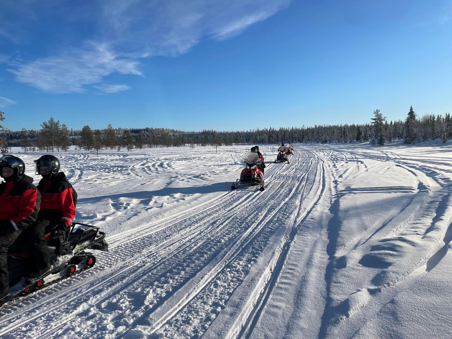 Ruka Snowmobile Safari with Fireside Snacks