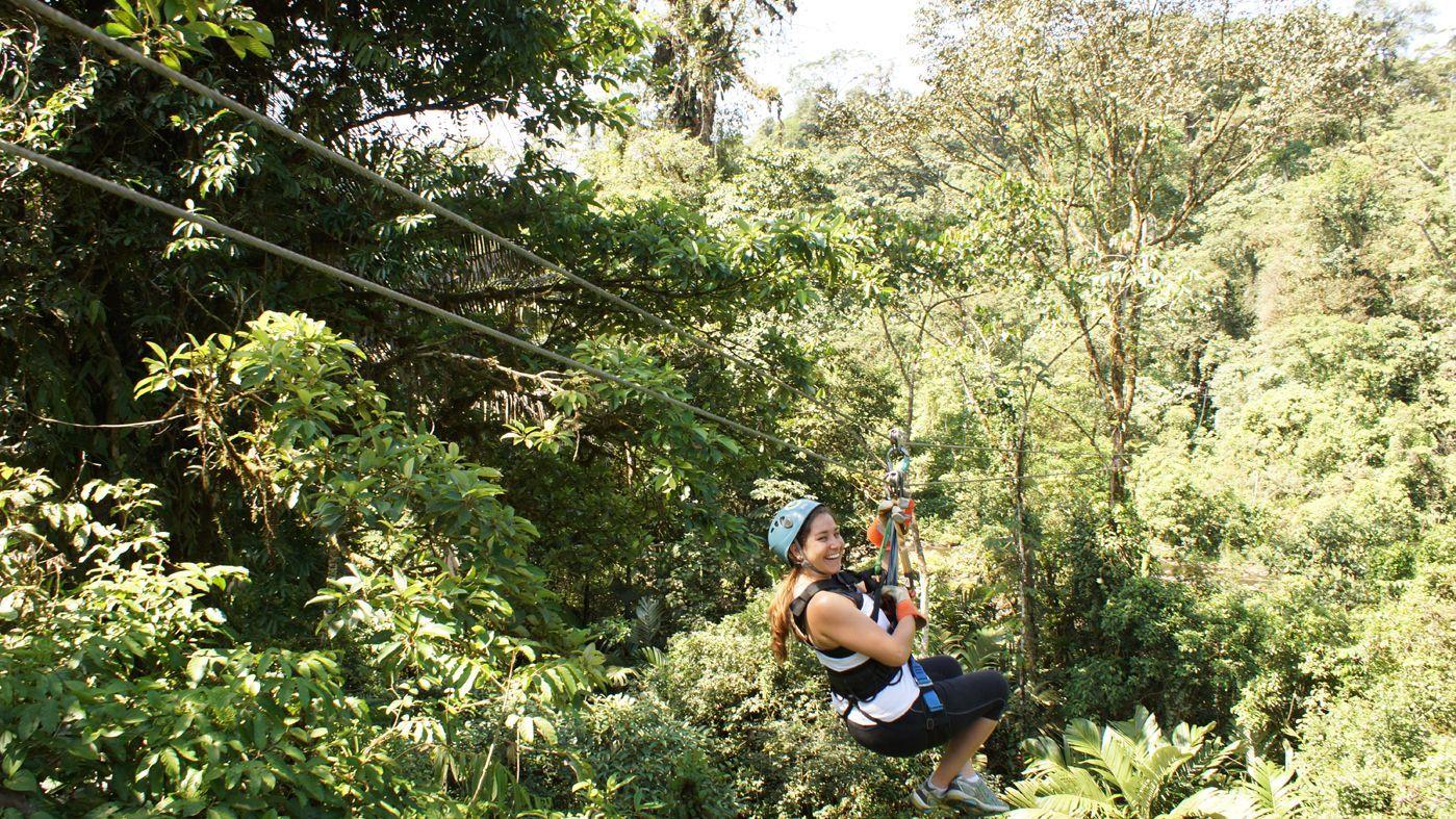 Rainforest Zipline Adventure in Braulio Carrillo National Park